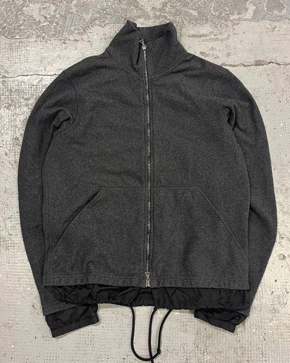 Prada 2000s Prada Grey Layered Zip-up Jacket Size US S / EU 44-46 / 1 - 4 Thumbnail