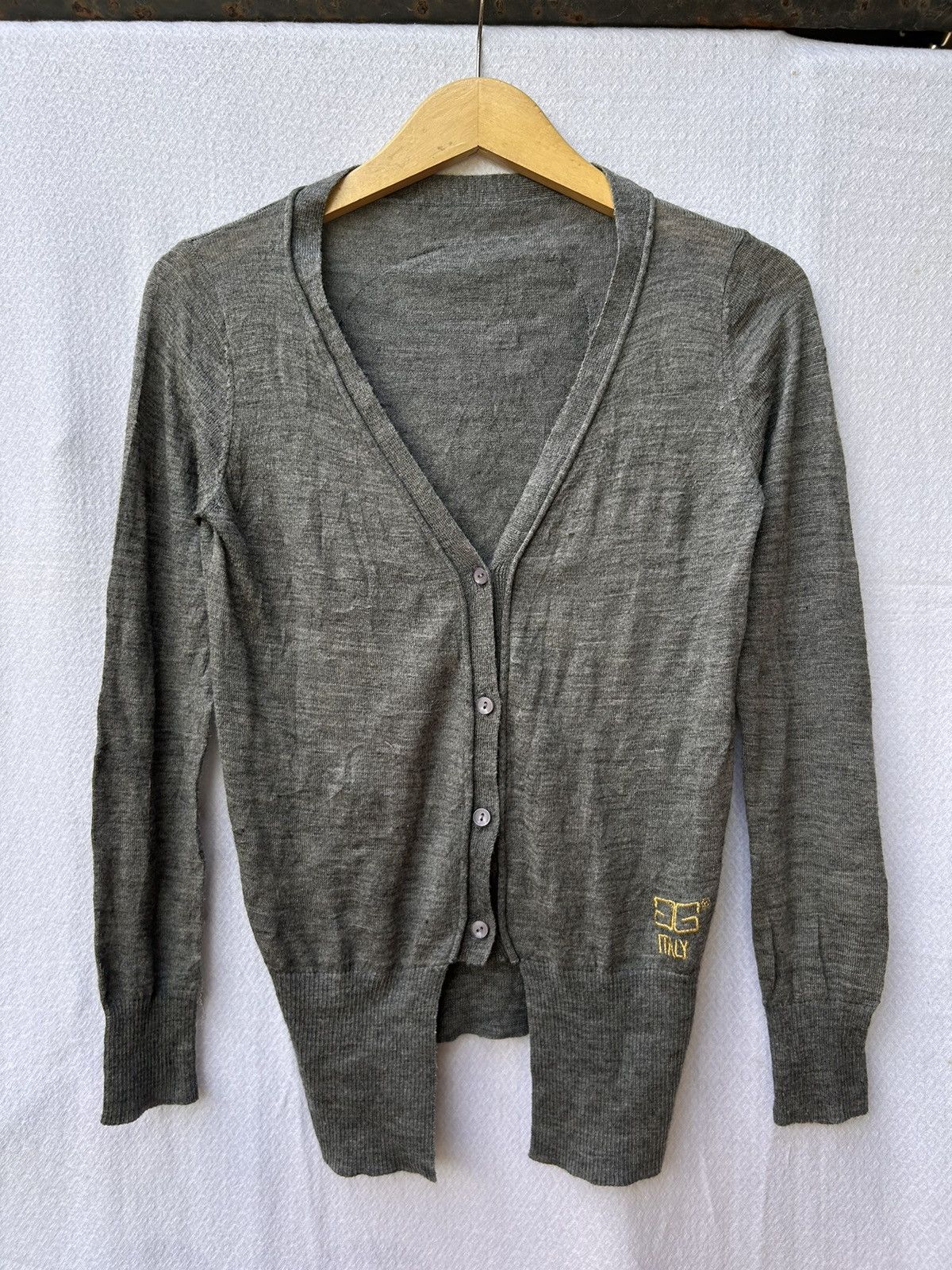 Issey Miyake × Japanese Brand Japanese cardigan skull styled isseymiyake Size US S / EU 44-46 / 1 - 2 Thumbnail