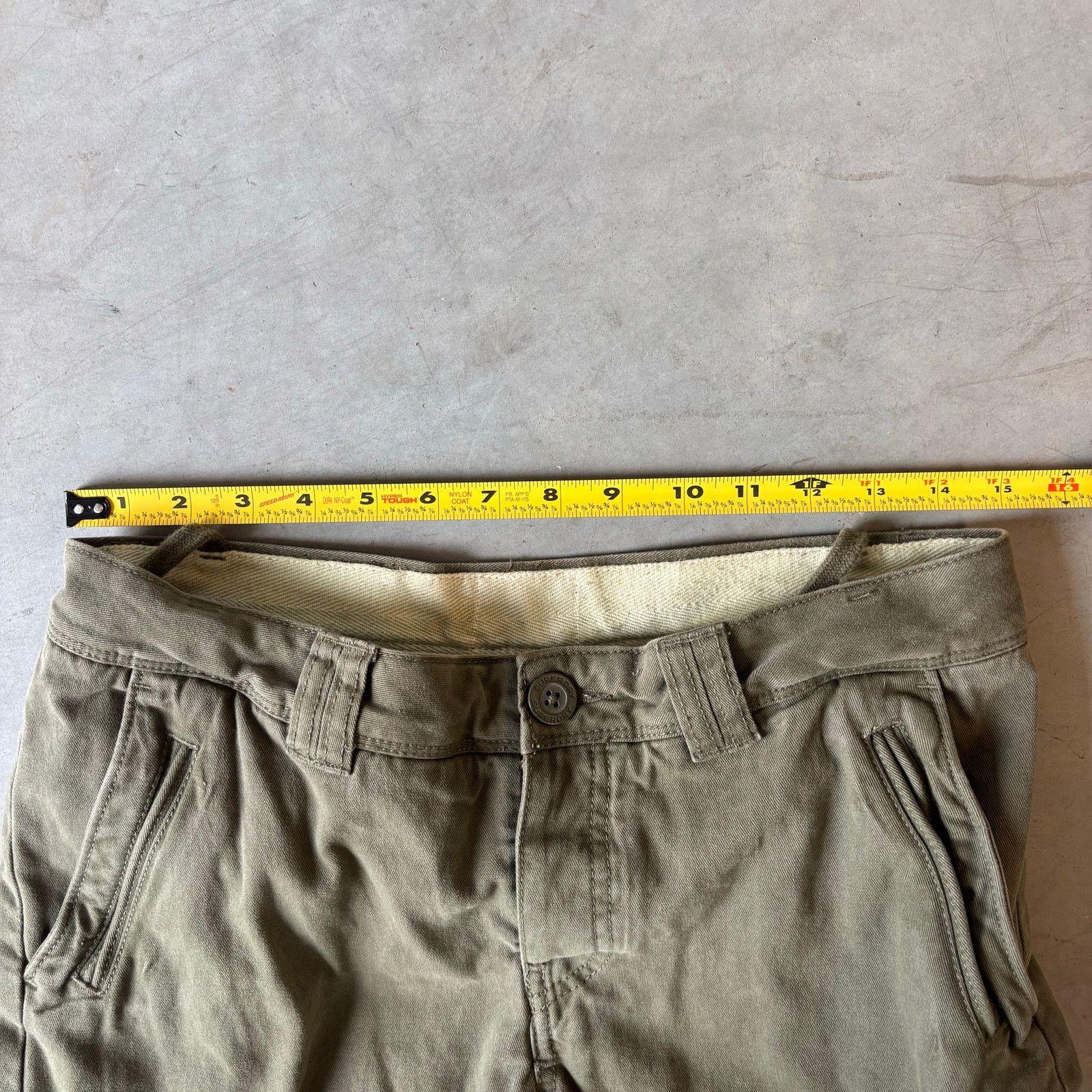 Vintage Vintage Y2K Green Earthtone Utility Cargo Pants Size US 30 / EU 46 - 2 Thumbnail