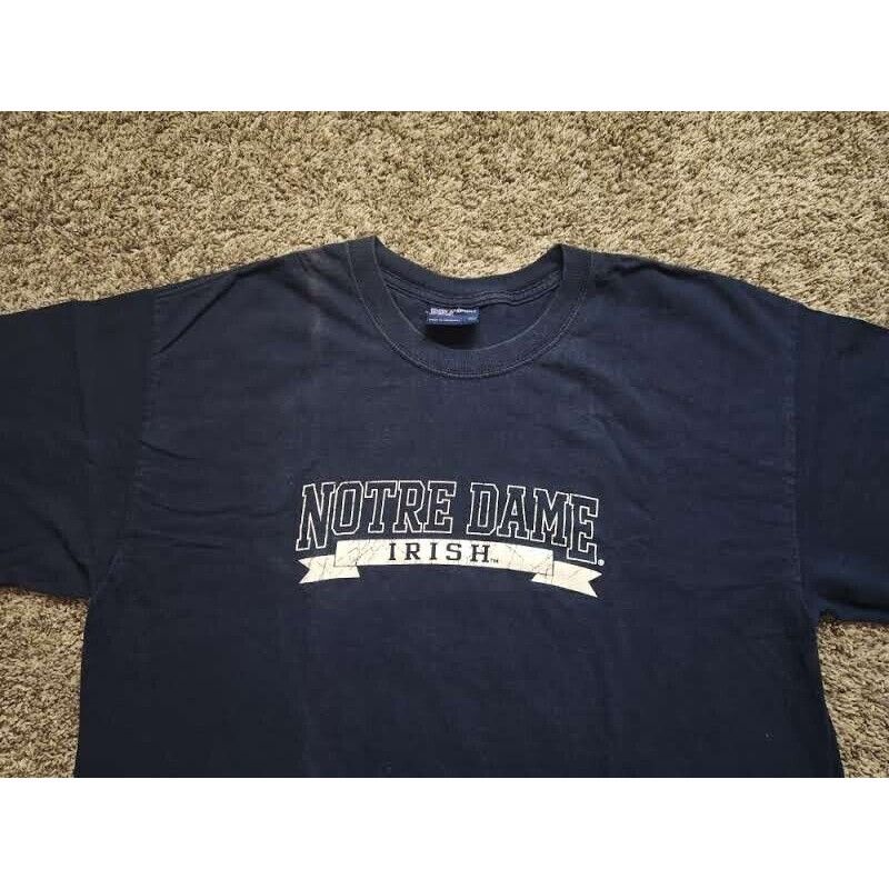 Other Notre Dame Shirt Adult Mens XL Dark Blue Fighting Irish Size US XL / EU 56 / 4 - 2 Thumbnail