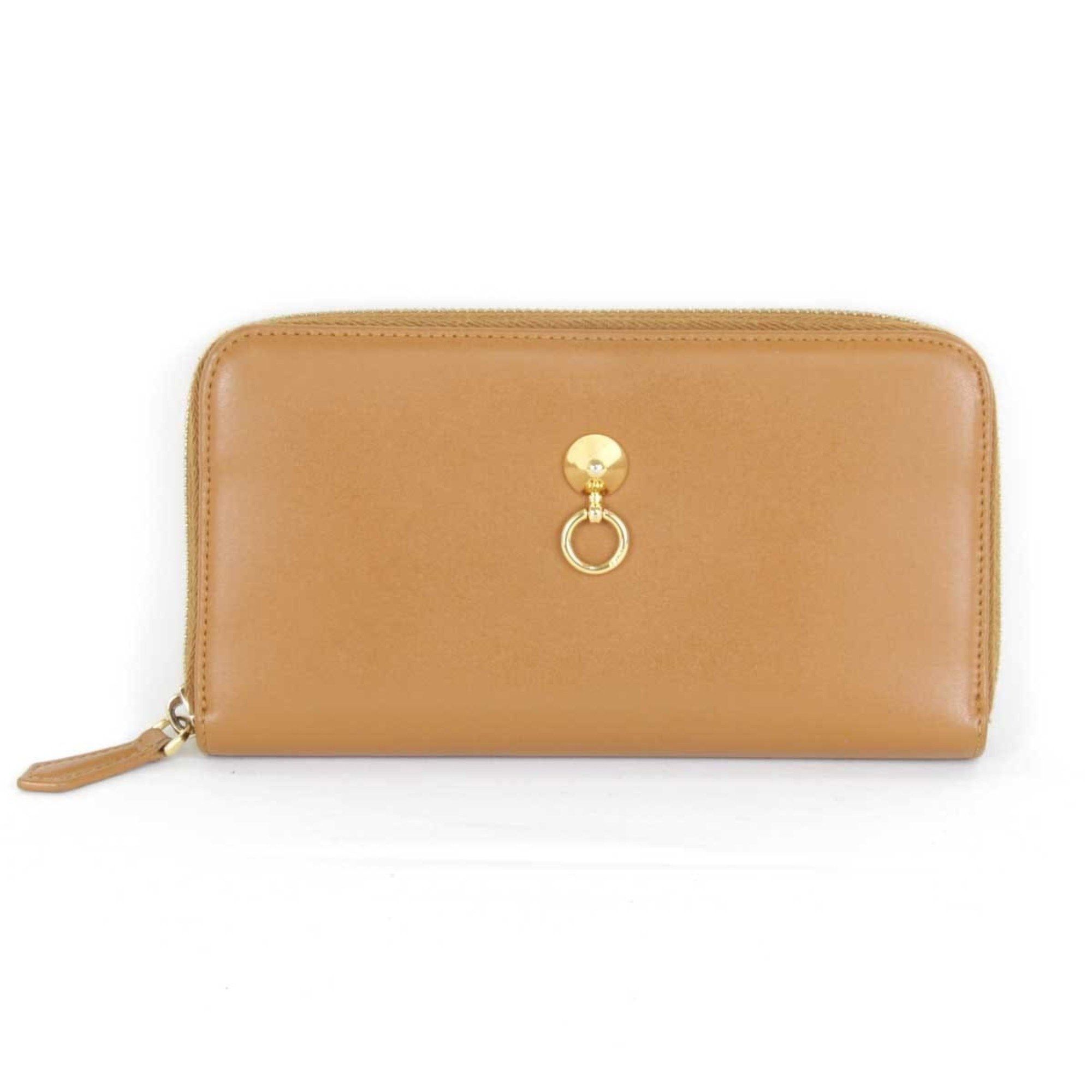 Fendi Fendi Dotcom Zip Around Wallet Leather Size ONE SIZE - 1 Thumbnail