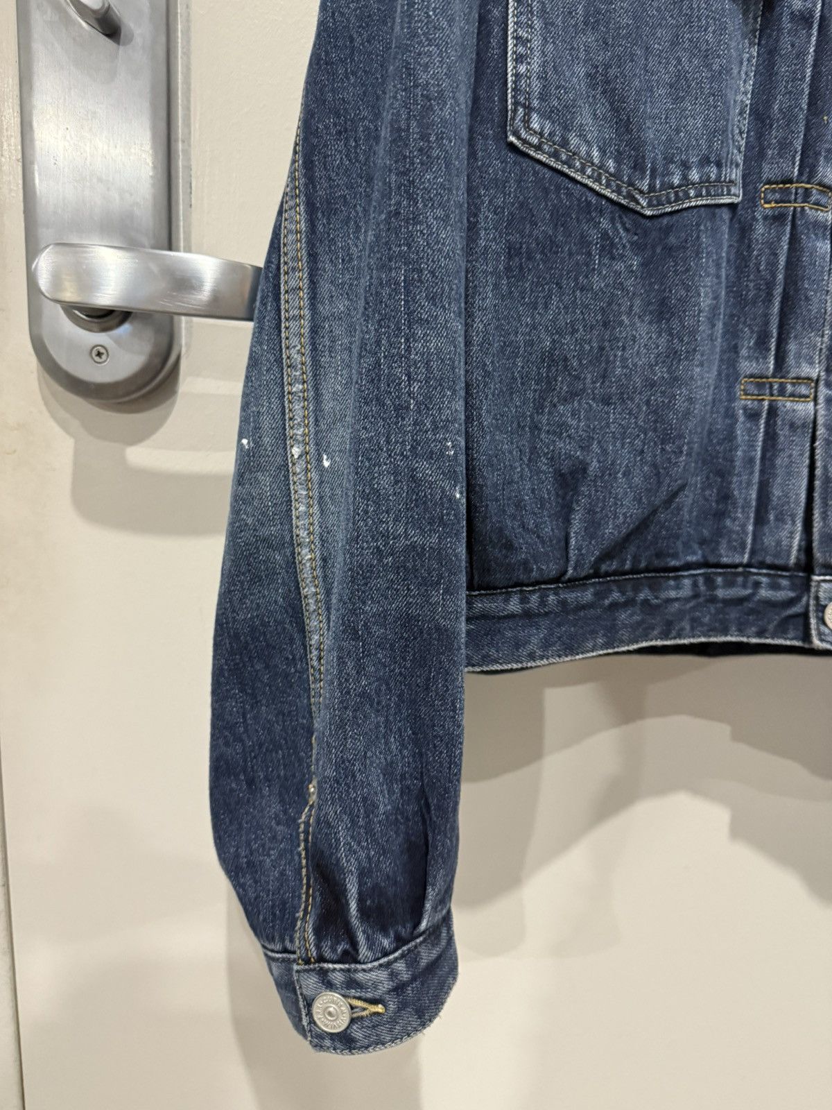 Visvim Visvim 2025 101X Damaged-1010 Paint Denim Jacket 4 [NEW] Size US L / EU 52-54 / 3 - 8 Thumbnail