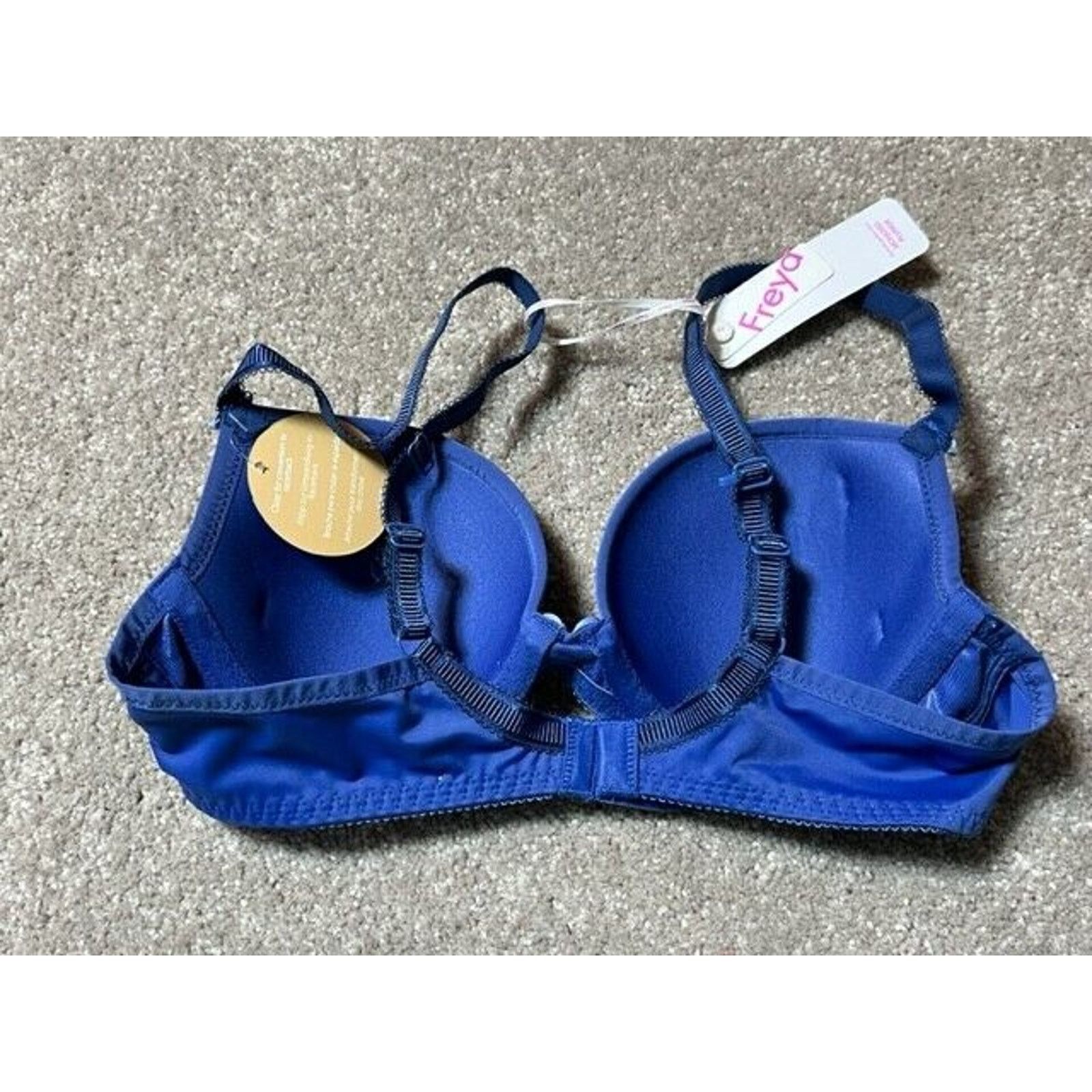 Freya Lingerie Freya Bra Womens 32C Deco Delight Moulded Plunge Racerback Size ONE SIZE - 2 Thumbnail