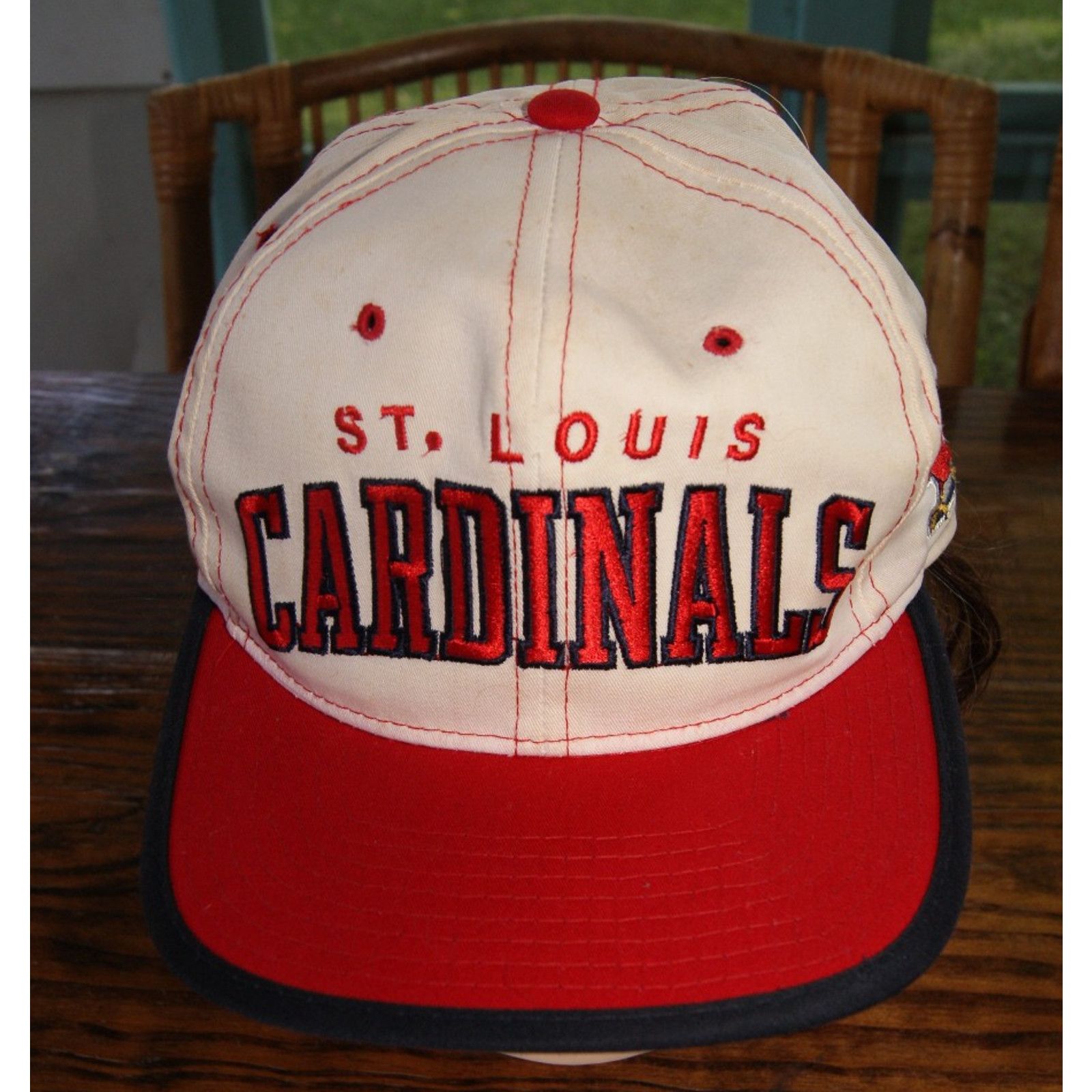 Starter VTG St Louis Cardinals Starter Hat Cap MLB Korea RARE! Size ONE SIZE - 2 Thumbnail