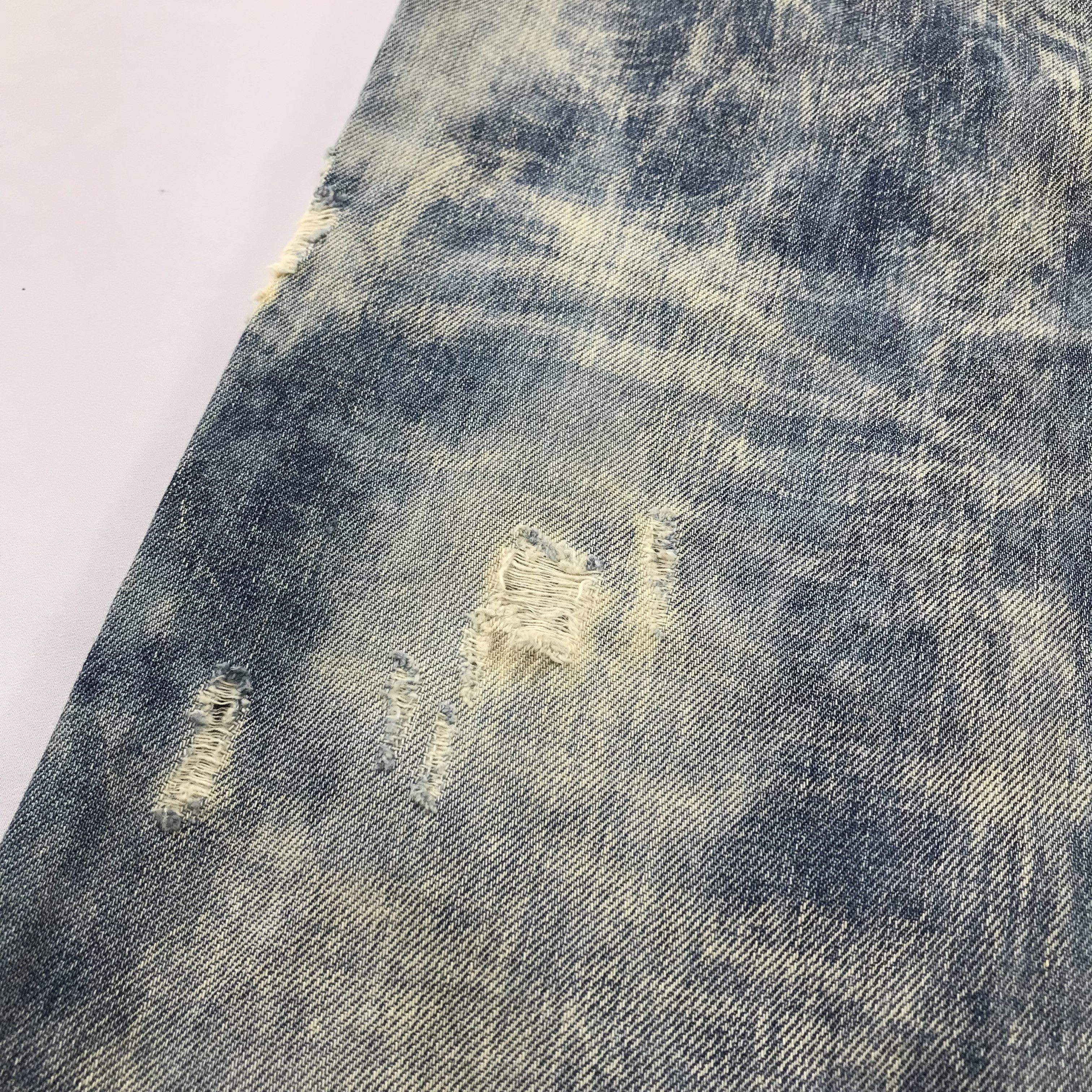 Diesel Diesel Safado Light Distress Denim Jeans KJ3458 Size US 32 / EU 48 - 9 Thumbnail