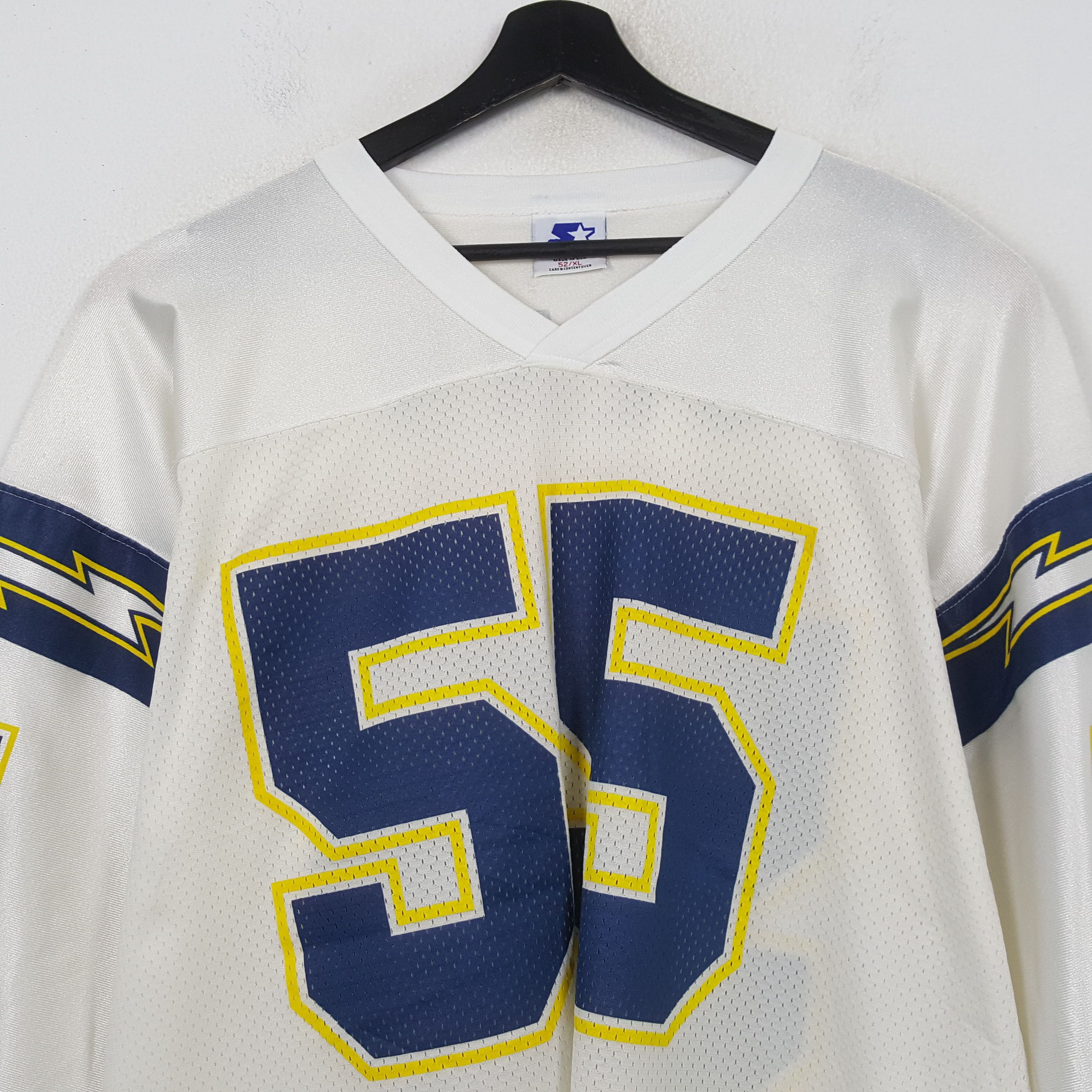 NFL Junior Seau American Football Player NFL Jersey RR26 Size US XXL / EU 58 / 5 - 4 Thumbnail