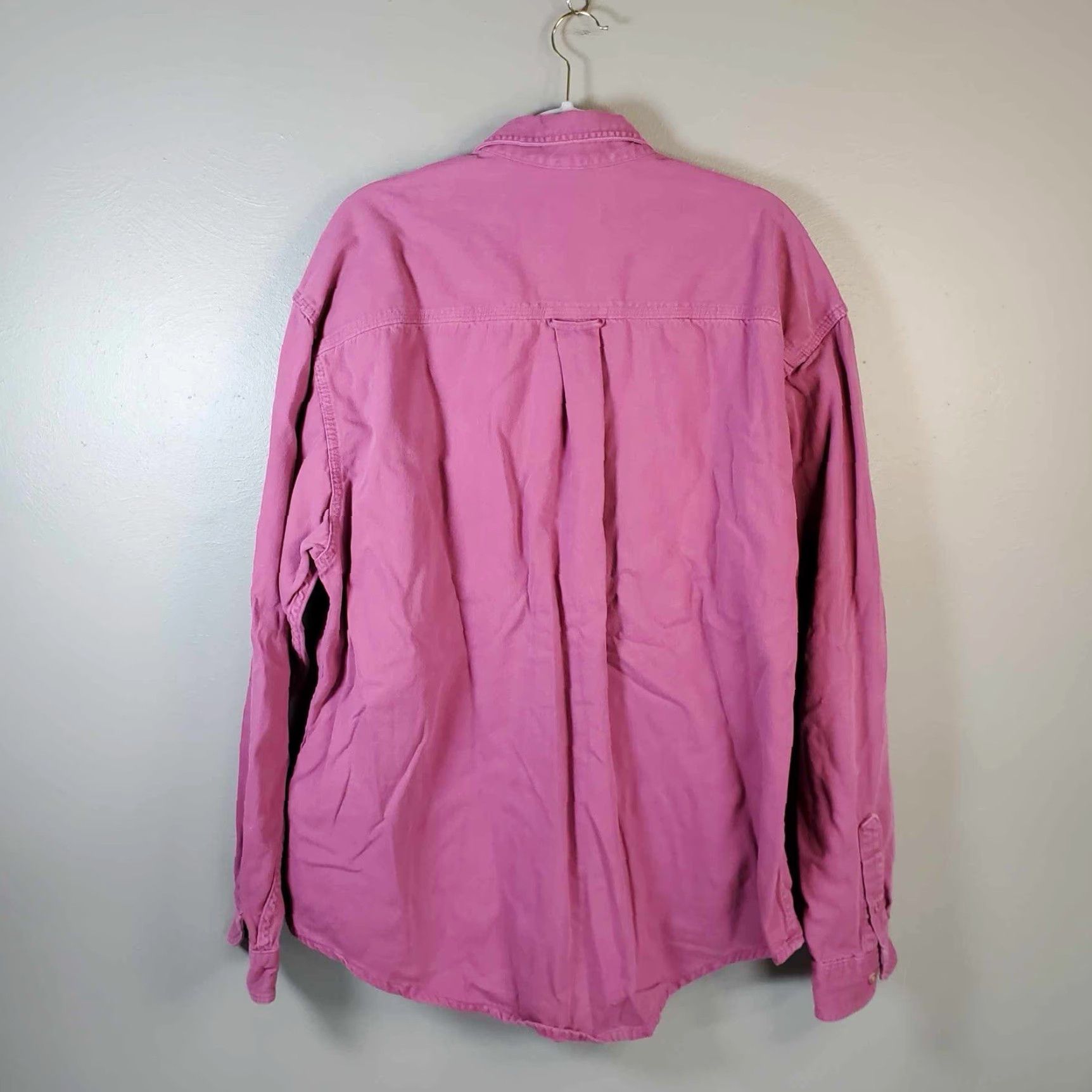 Eddie Bauer VINTAGE Eddie Bauer Men Shirt Outbound Twill 2XL Long Sleeve Button-Up Cotton USA Collared Pocketed Outdoor Workwear Mens Size US XXL / EU 58 / 5 - 7 Thumbnail
