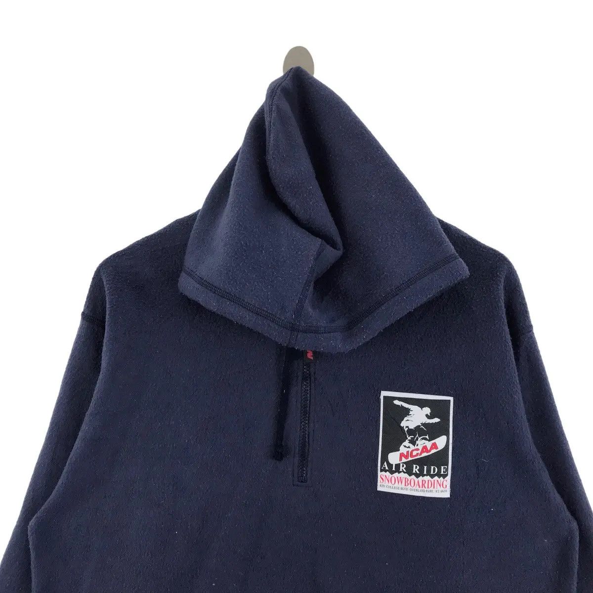 NCAA × Vintage Vtg NCAA COLLEGIATE Snowboarding Air Ride Hoodie Sweatshirt Size US L / EU 52-54 / 3 - 6 Thumbnail