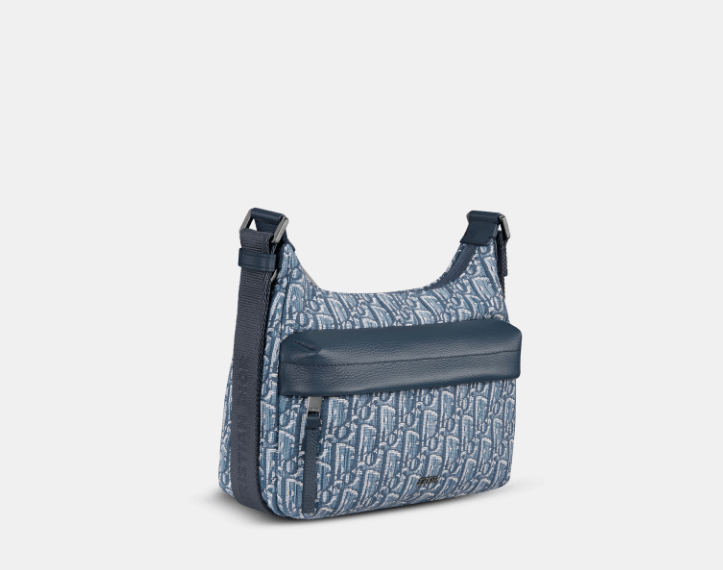 Dior o1w1db10426 1ESPO3 Size :OS / Small Rider Hobo Bag in Blue Size ONE SIZE - 2 Thumbnail