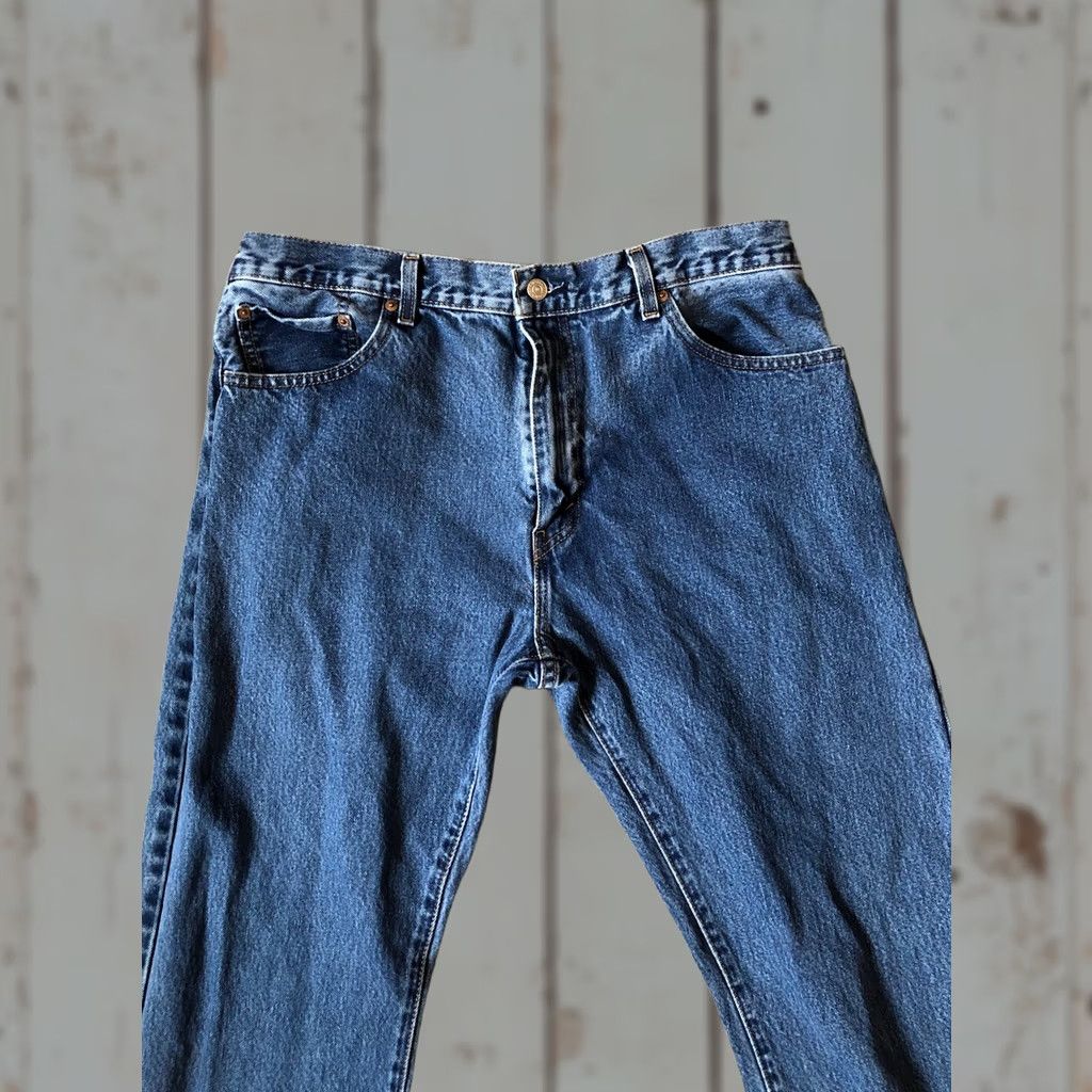Levi's Levi's 517 Jeans Mens Regular 38x34 Blue Denim Bootcut Cowboy Western 100% Cotton Zip Button Pockets Dark Rise High Inseam 34 Size 26" / US 2 / IT 38 - 1 Thumbnail