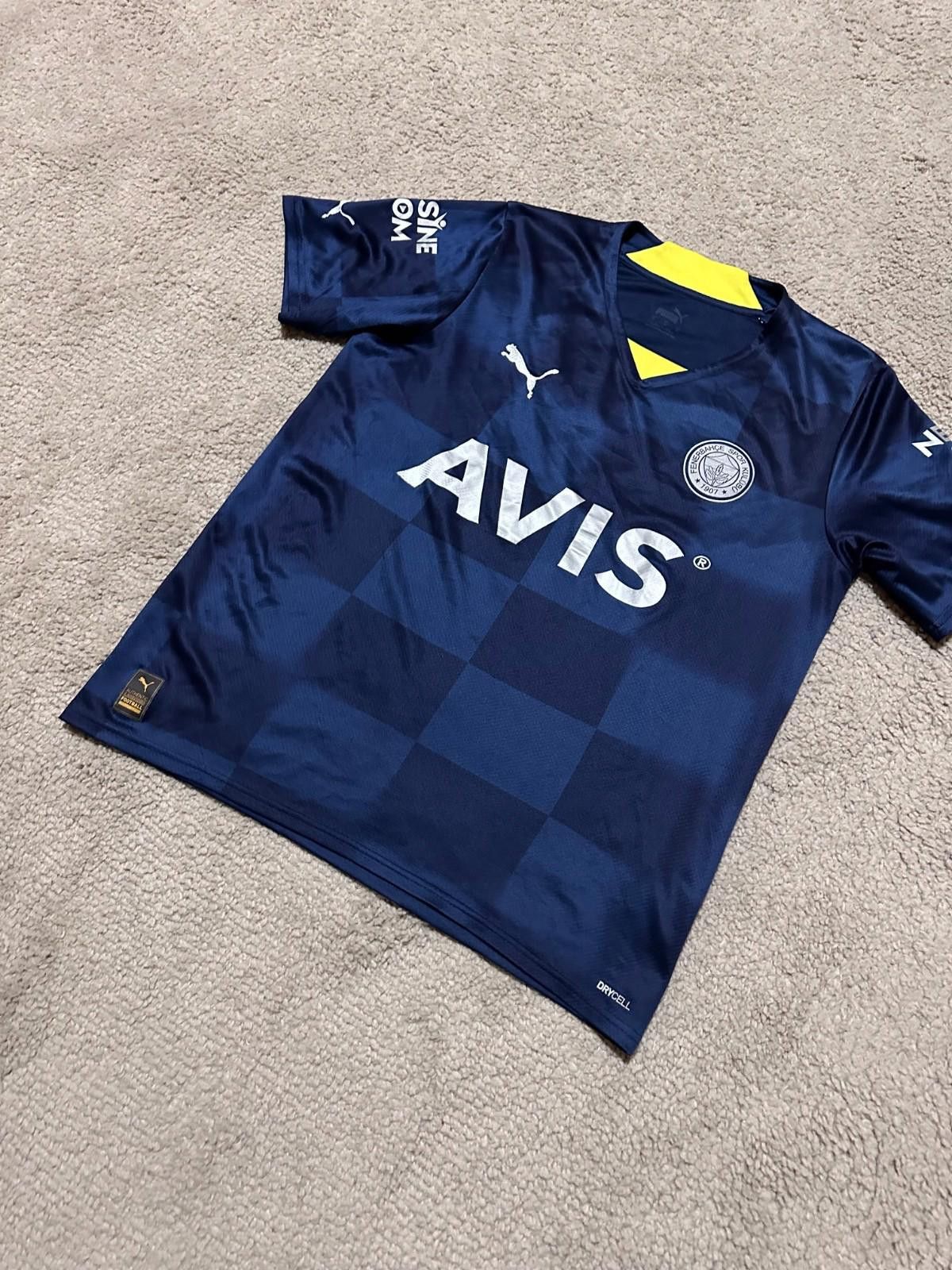 Puma FENERBAHCE TURKEY 2022/23 THIRD FOOTBALL SHIRT SOCCER JERSEY Size US S / EU 44-46 / 1 - 2 Thumbnail