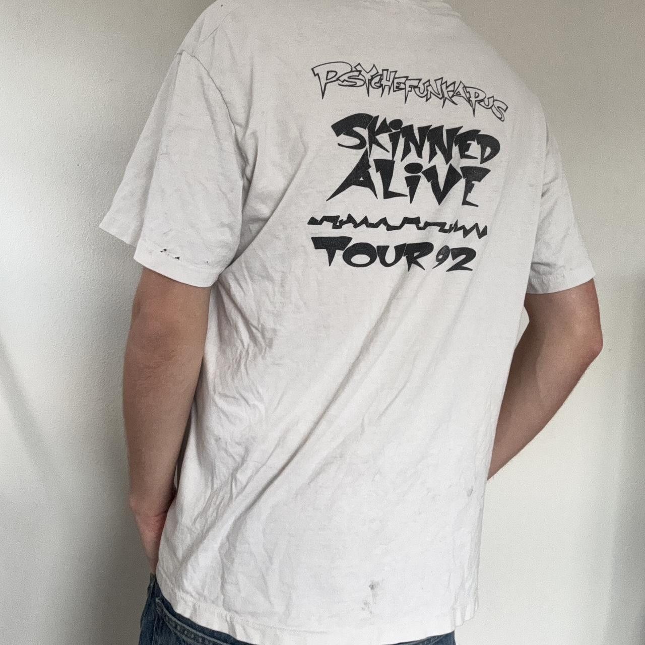 Hanes Psychefunkapus Skinned Alive ‘92 Tour Shirt Size US L / EU 52-54 / 3 - 2 Thumbnail