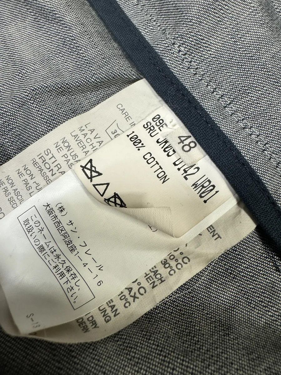 Designer × Raf Simons × Vintage AW2009 Raf Simons Navy Denim Blazer Jacket Size 42R - 11 Thumbnail