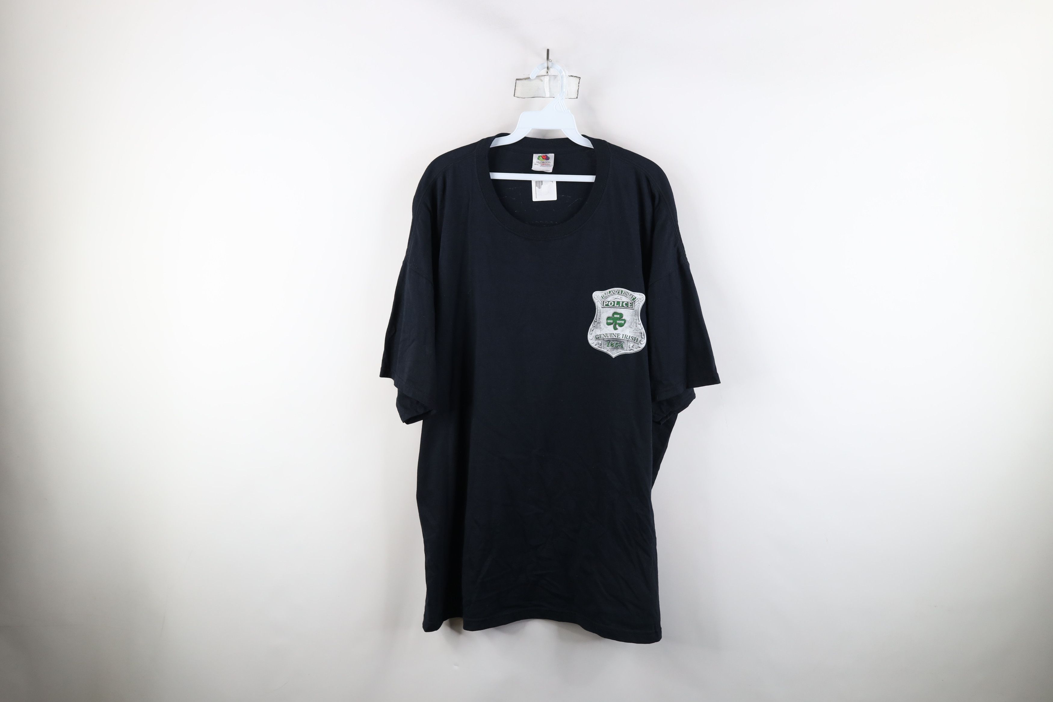 Vintage Deadstock Vintage Streetwear Police Garda Siochana T-Shirt Size US XXL / EU 58 / 5 - 1 Thumbnail