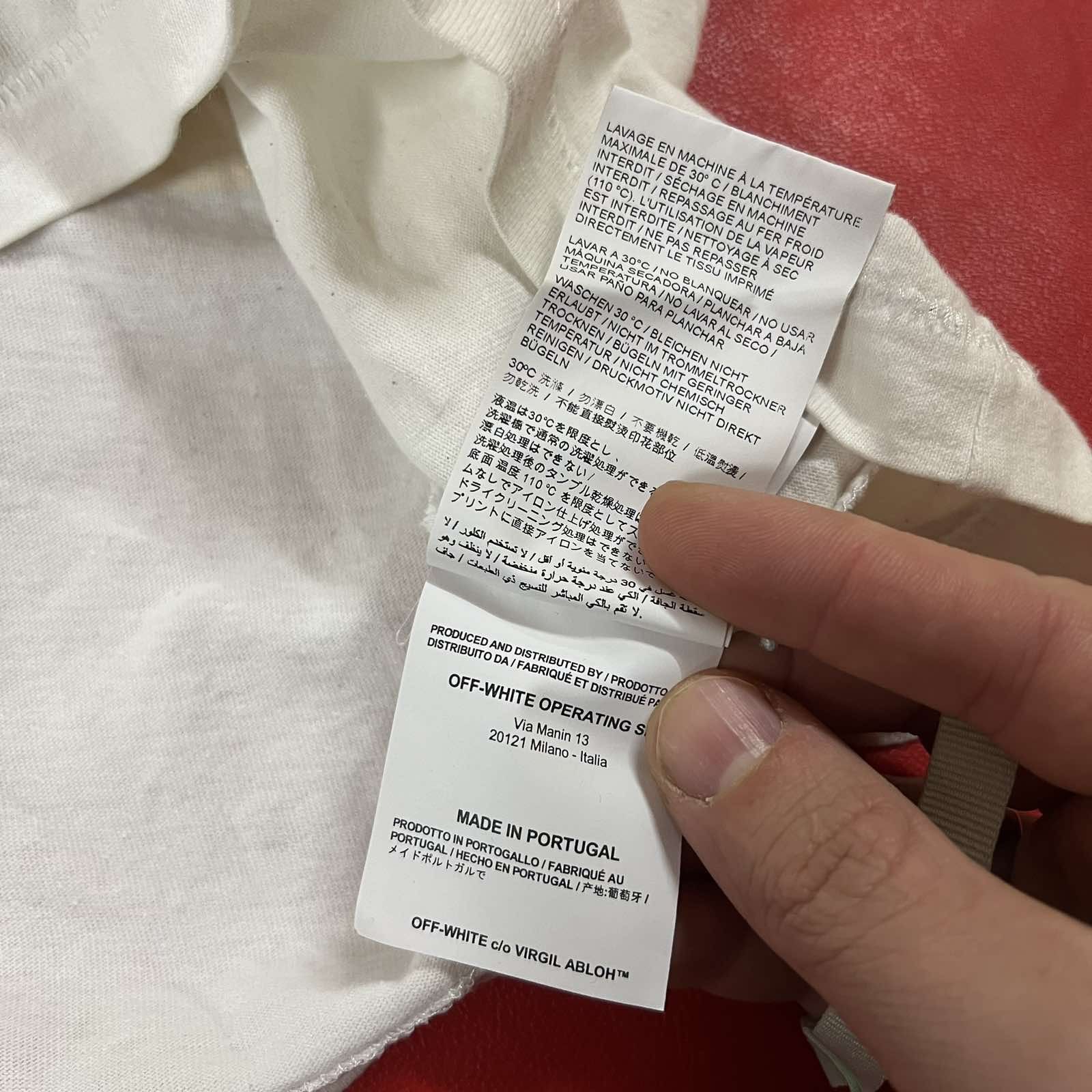 Off-White Off-White Boxing Lamyland Tee Sz S Size US S / EU 44-46 / 1 - 8 Thumbnail