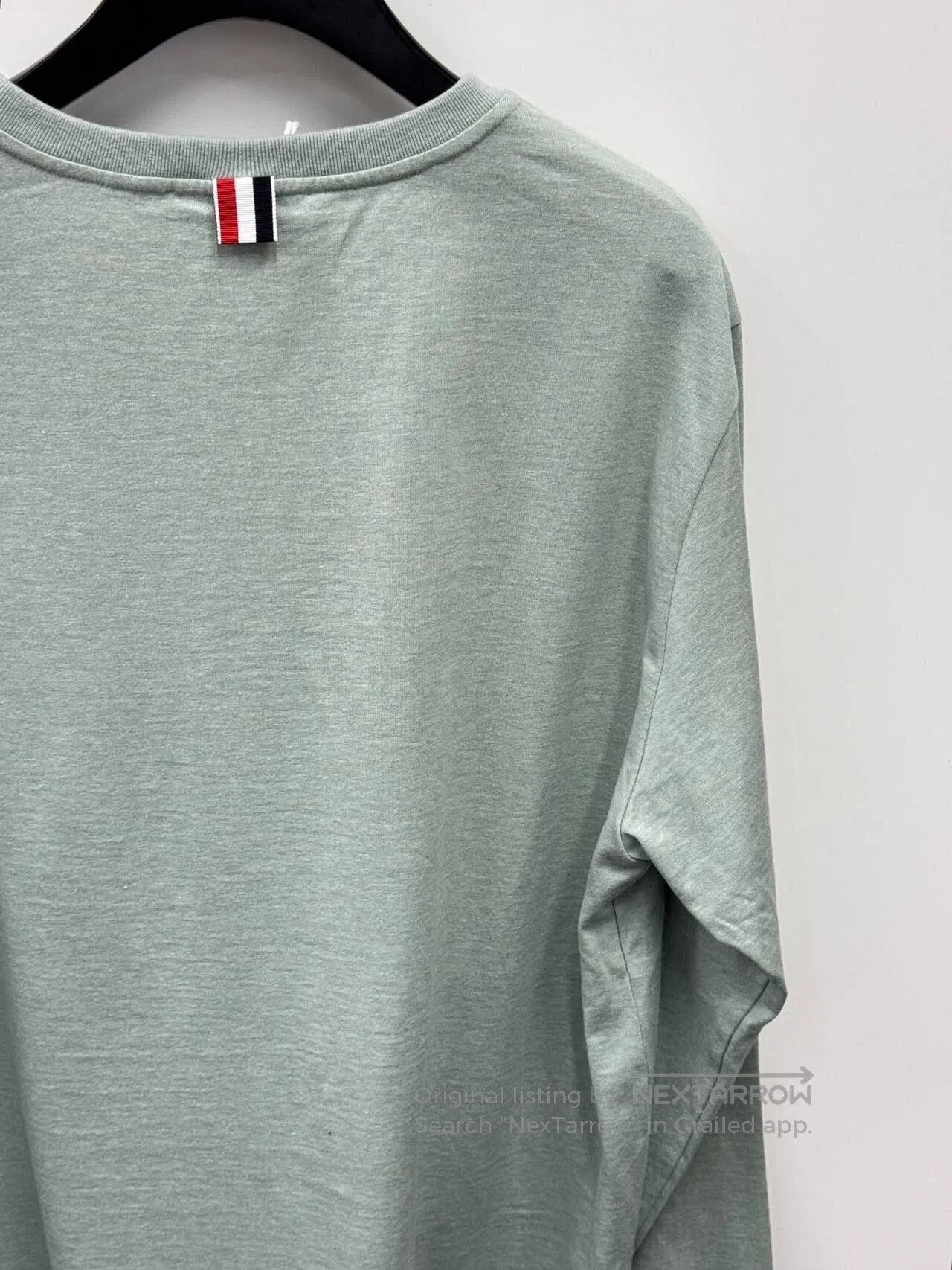 Thom Browne Thom Browne Long Sleeve T-Shirt Green. Size US S / EU 44-46 / 1 - 4 Thumbnail