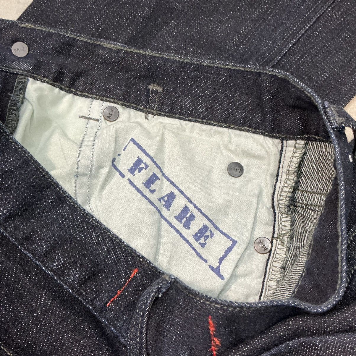 Marc by Marc Jacobs Marc by Marc Jacobs Dark Wash High Wise Flare Jeans NWT Y2K Size 28" / US 6 / IT 42 - 9 Thumbnail