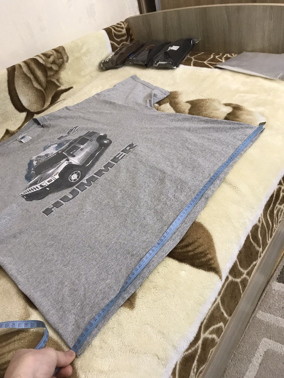 Vintage 🔥 90s Hummer H2 Vintage T Shirt USA Car Jeep Ford Y2K Truck Size US XXL / EU 58 / 5 - 9 Thumbnail