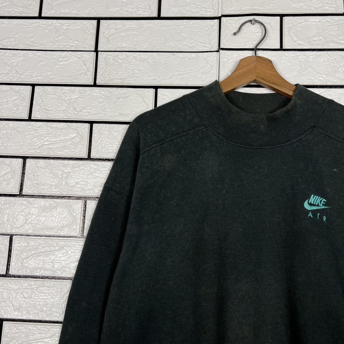 Nike Vintage 90's NIKE AIR Embroidered Logo Sweatshirt #4268-C194 Size US M / EU 48-50 / 2 - 3 Thumbnail