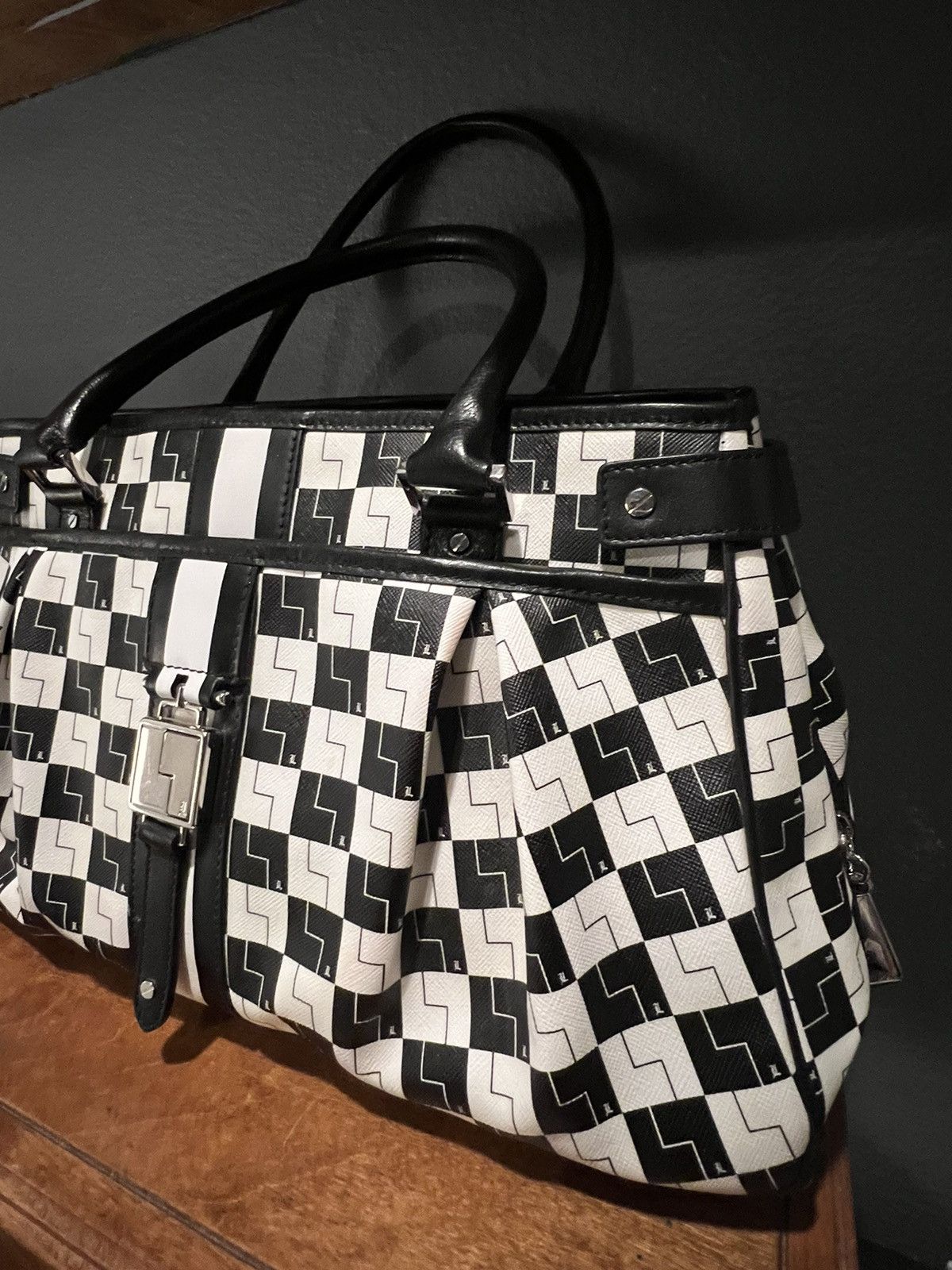 L.A.M.B. L.A.M.B by Gwen Stefani Checkerboard Bag Size ONE SIZE - 20 Thumbnail