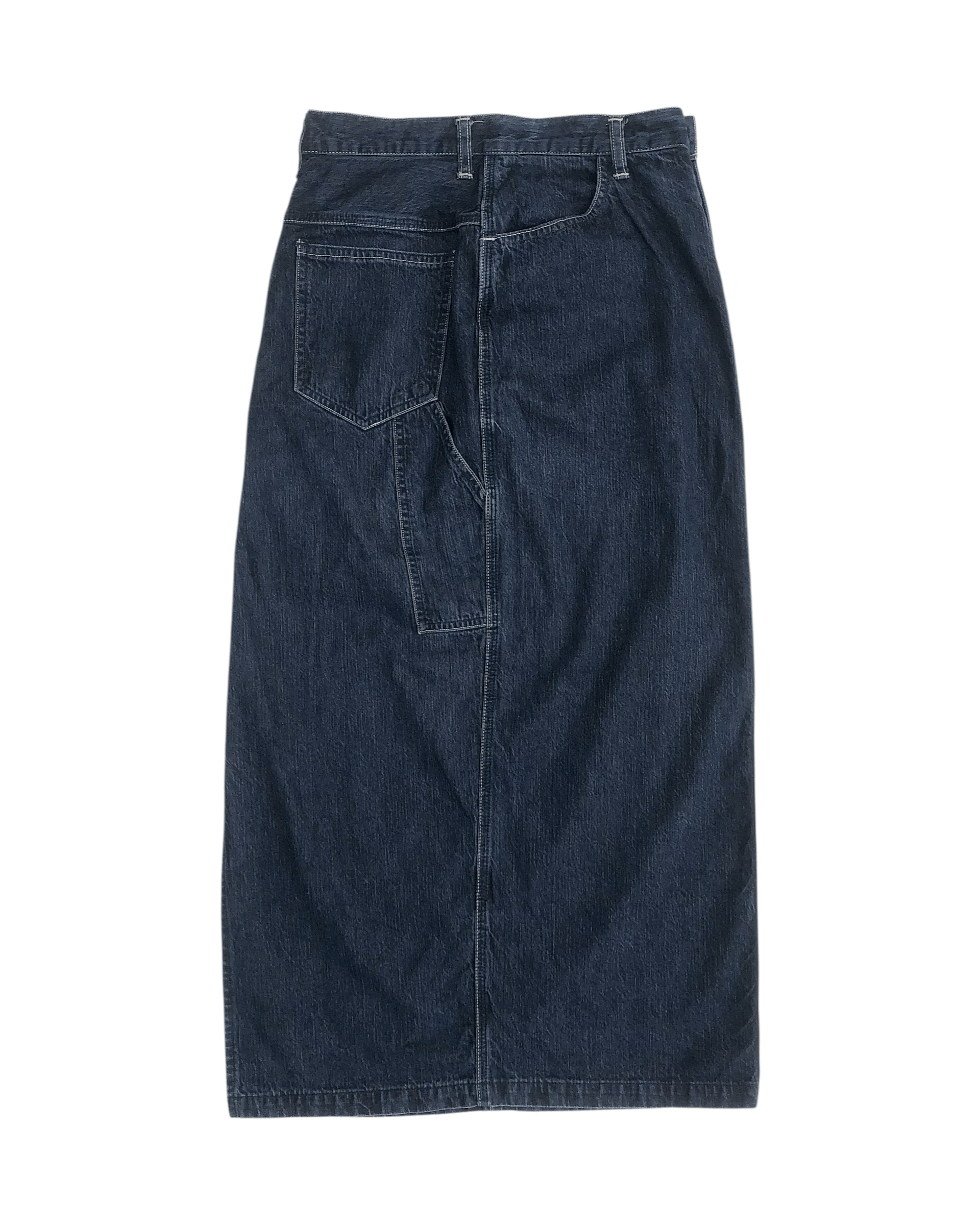 Auralee AURALEE Hard Twist Light Denim Skirts Size 26" / US 2 / IT 38 - 3 Thumbnail