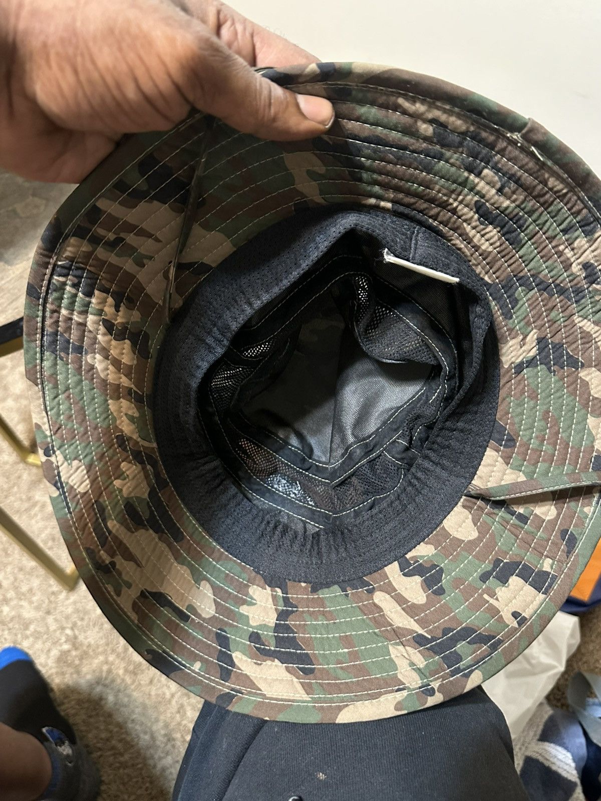 Anti Social Social Club Vintage USPS Mailman “camouflage” bucket hat 90s Size ONE SIZE - 7 Thumbnail