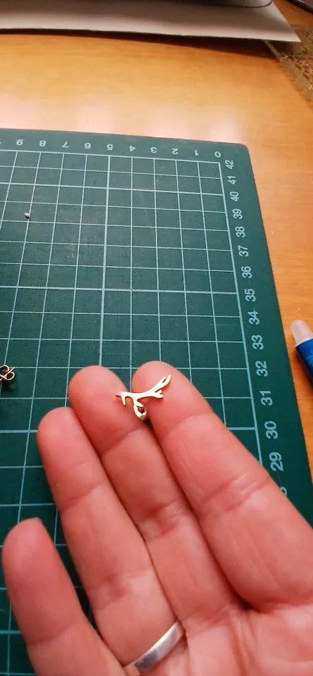 Jewelry Deer Horn Stud Earrings Charm Stainless Earring Gift Size ONE SIZE - 3 Thumbnail