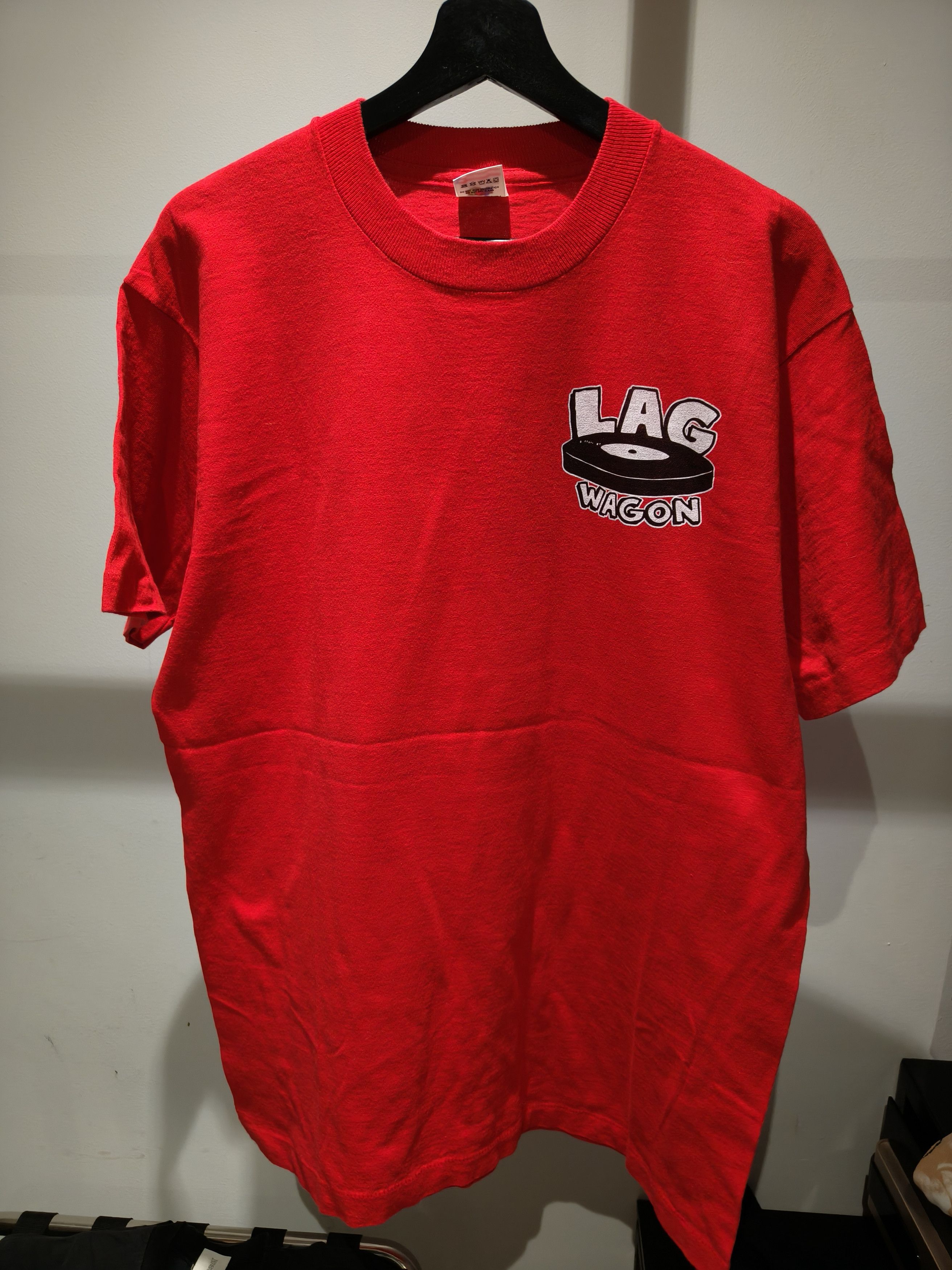 Band Tees Vintage 90s Lagwagon (Rip-off Fat wreck chords) shirt Size US L / EU 52-54 / 3 - 2 Thumbnail