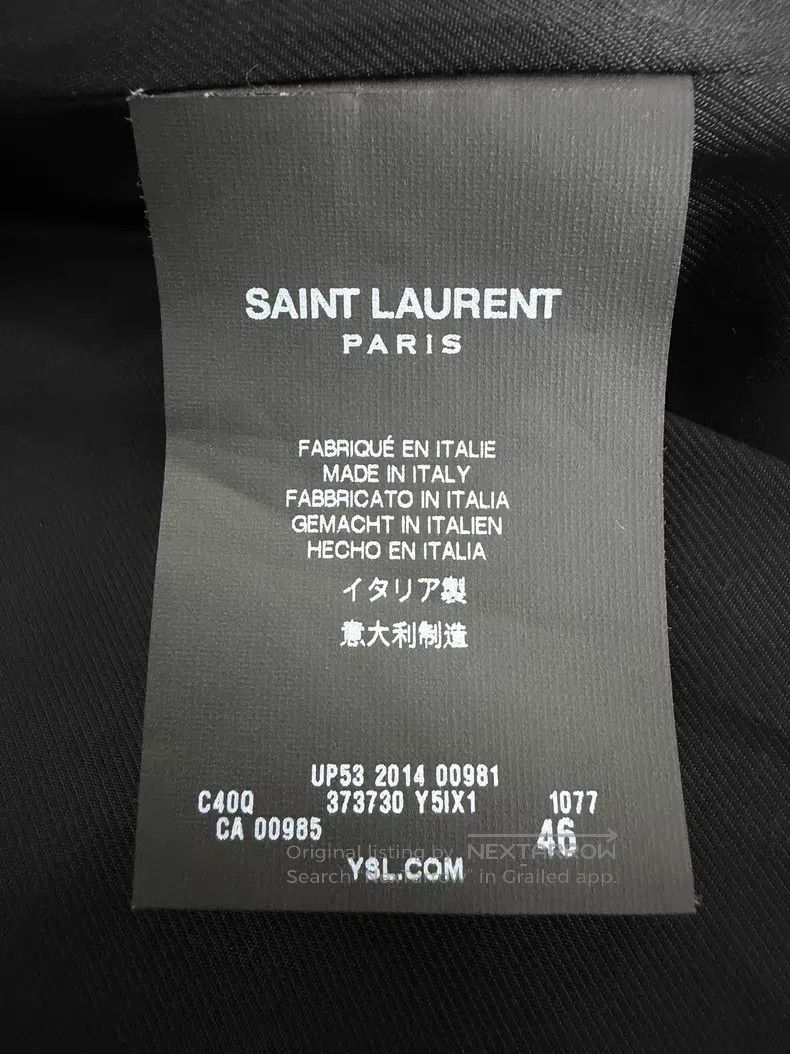 Saint Laurent Paris Saint Laurent Paris Cow Suede Patchwork Jacket Size US S / EU 44-46 / 1 - 5 Thumbnail