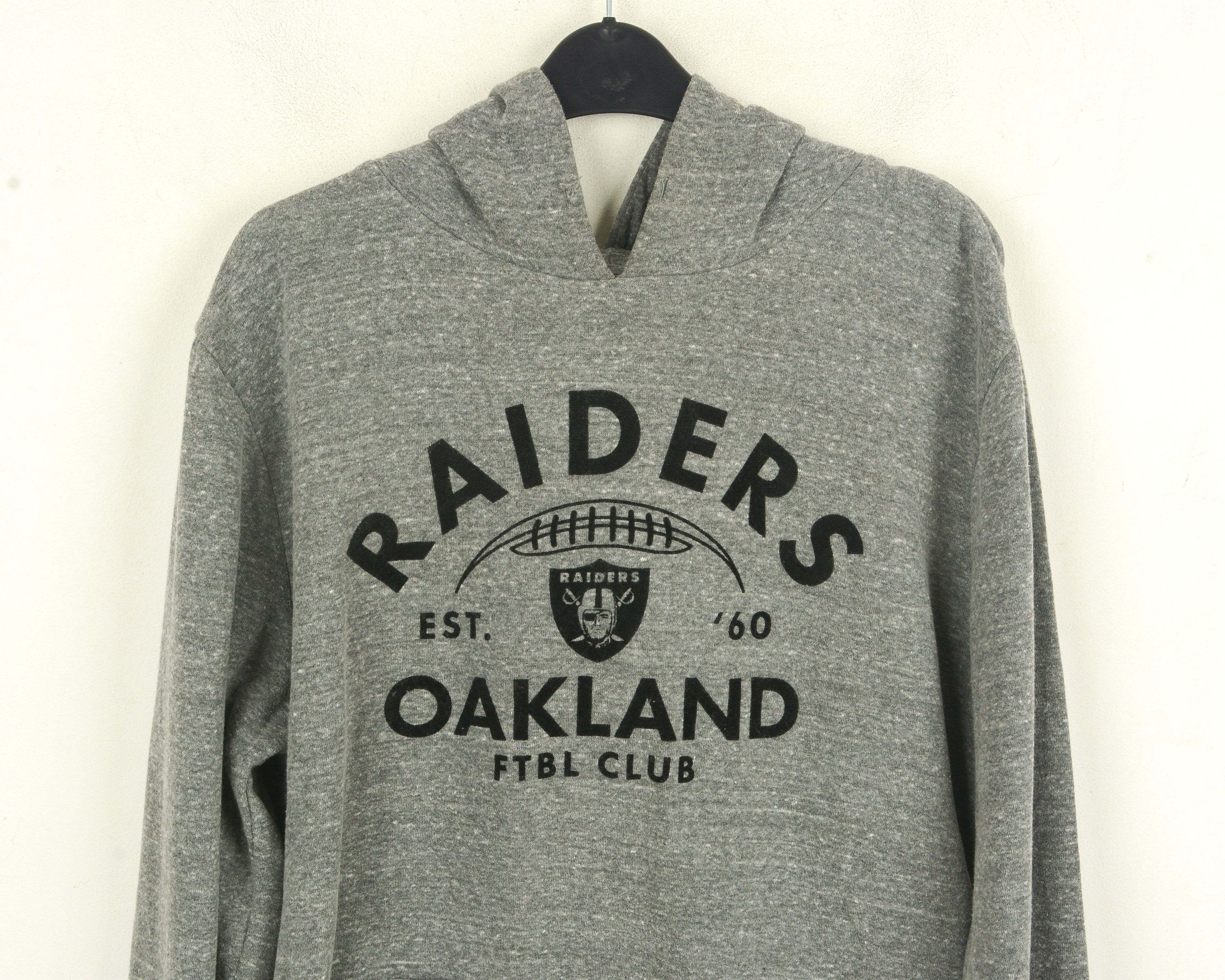 NFL Oakland Raiders Men L Hoodie Las vegas football grey Size US L / EU 52-54 / 3 - 2 Thumbnail