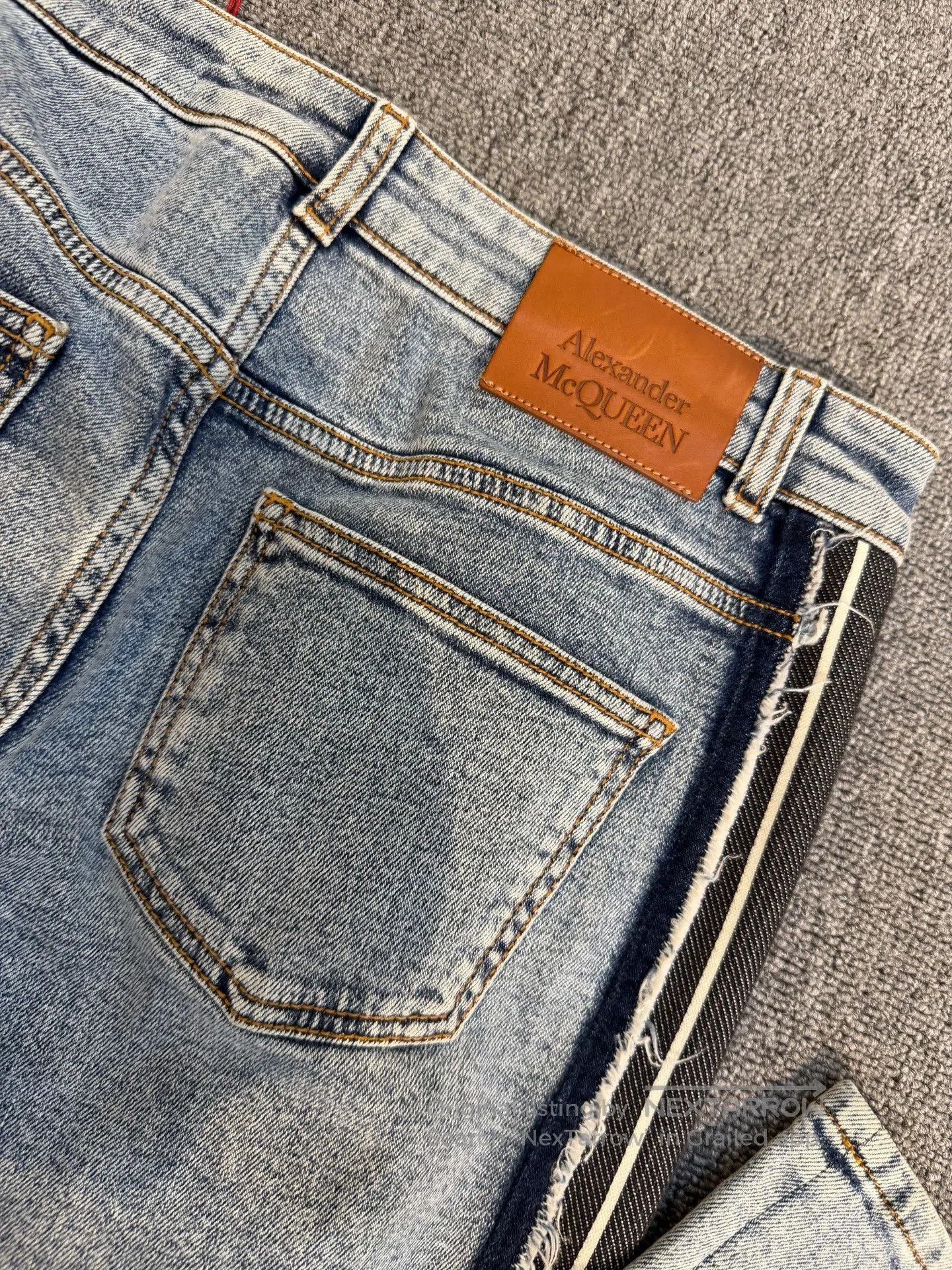 Japanese Brand Alexander McQueen Women's New Jeans. Size 29" - 7 Thumbnail