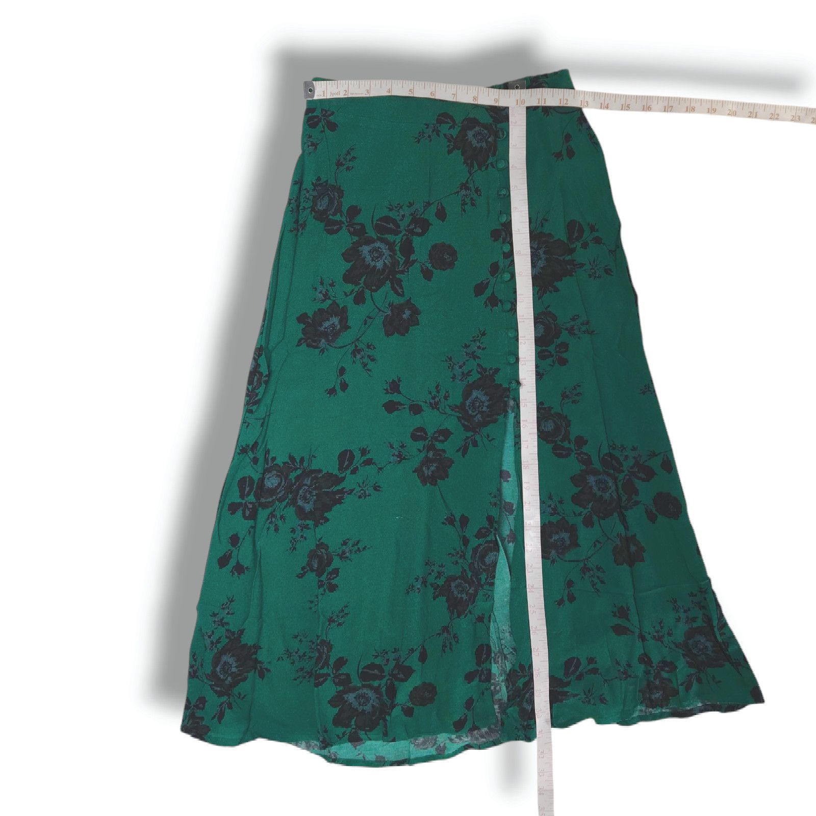 Other NWT Band of the Free Etta Floral Midi Skirt XS 2 Green Size 25" / US 0 / IT 36 - 9 Thumbnail