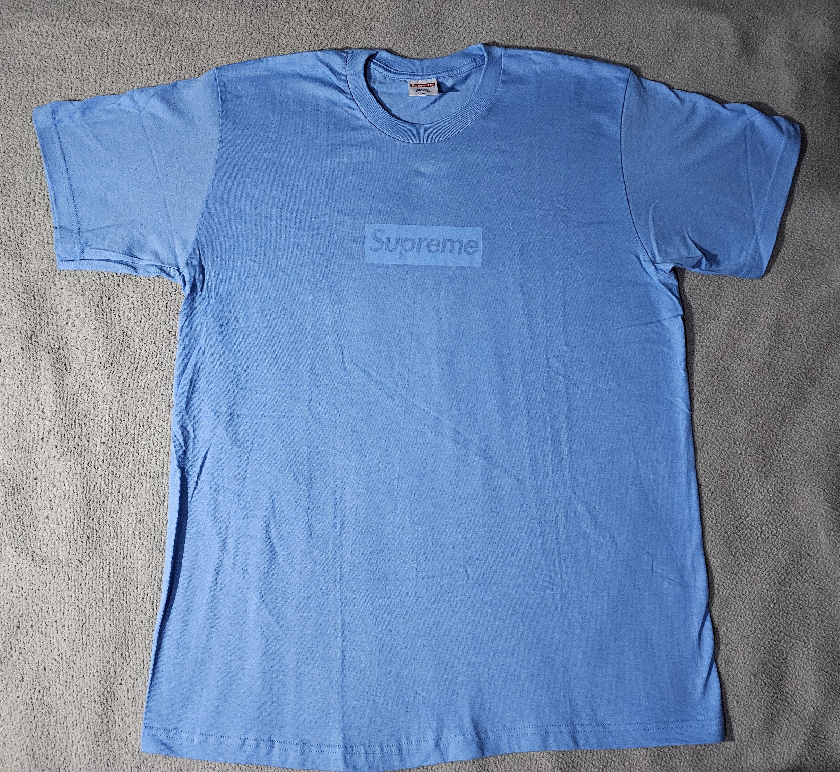 Supreme Supreme Tan Tonal Box Logo Tee 2003 | Grailed