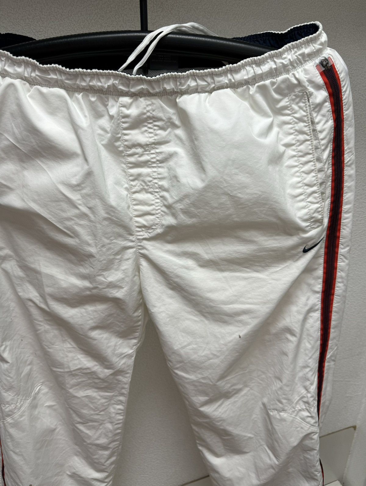 Nike Nike vintage y2k drill pants white striped L 34 cargo Size US 34 / EU 50 - 3 Thumbnail