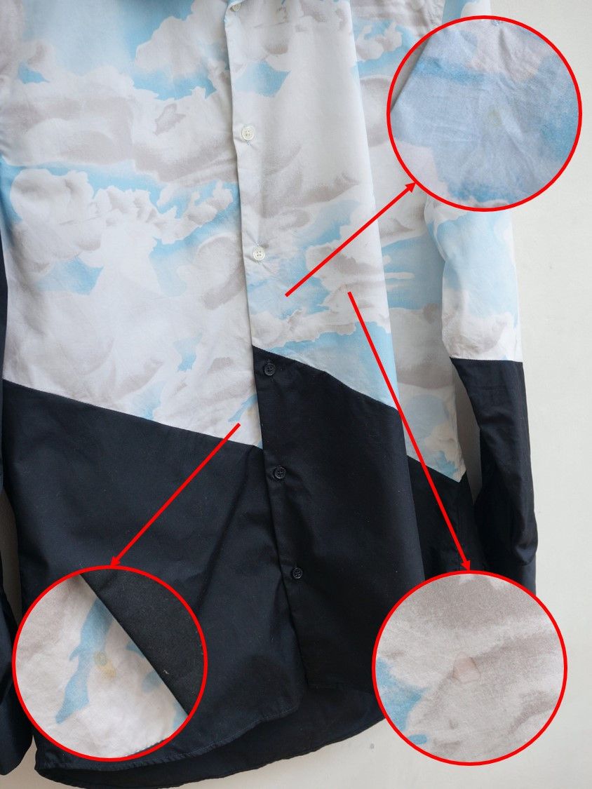 Kenzo Kenzo Cloud Theme Shirt Size US L / EU 52-54 / 3 - 9 Thumbnail