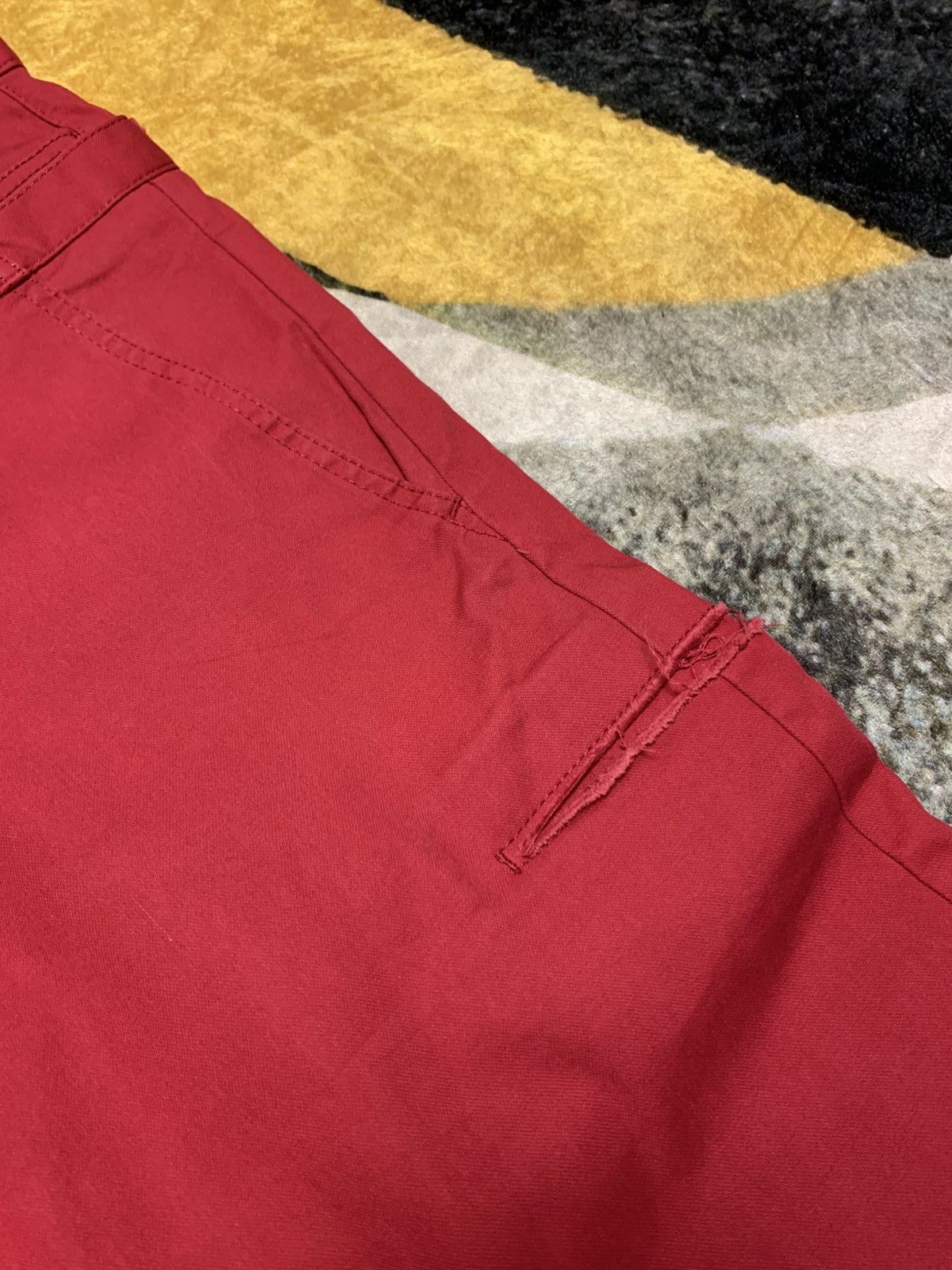 Undercover Undercover Jeans Double Waist Red Cow Hide Size ONE SIZE - 7 Thumbnail