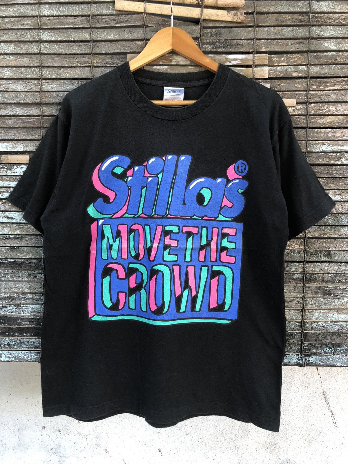 Vintage 90s Stillas Move The Crowd X Japanese Brands Tee