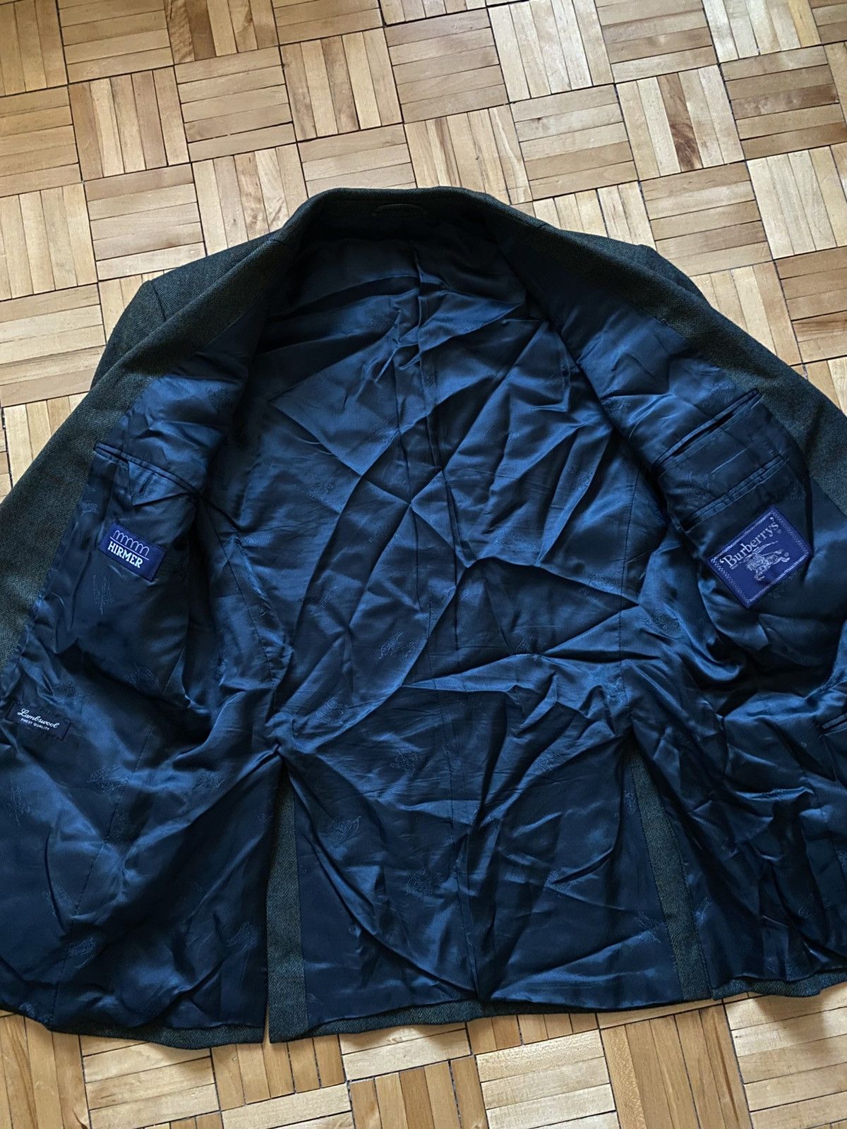 Burberry Vintage blazers Burberrys burberry Hirmer monogram 90s Size 50L - 3 Thumbnail