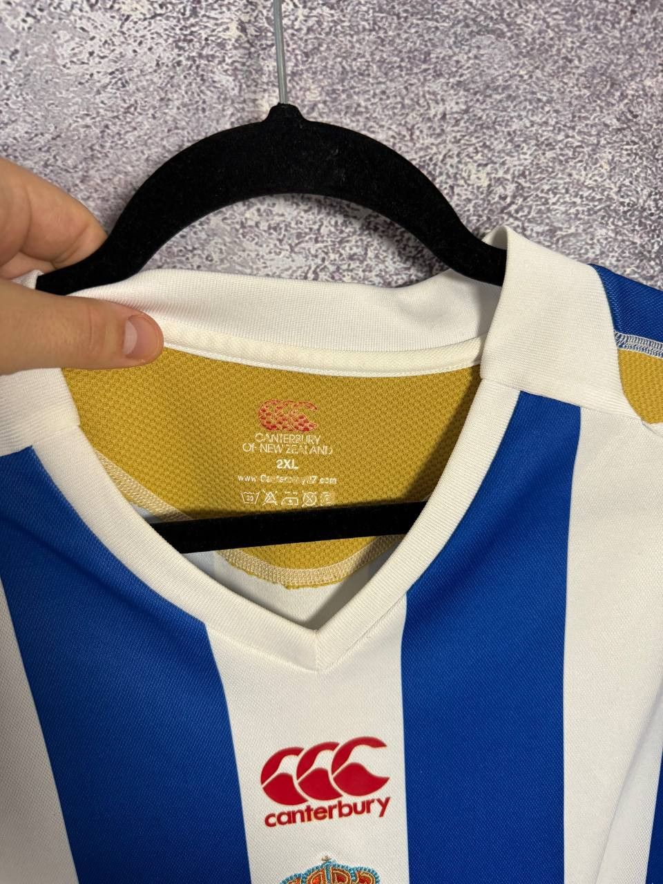 Canterbury of New Zealand × Vintage Deportivo de La Coruna 2007/08 Canterbury Soccer Jersey Size US XXL / EU 58 / 5 - 10 Thumbnail