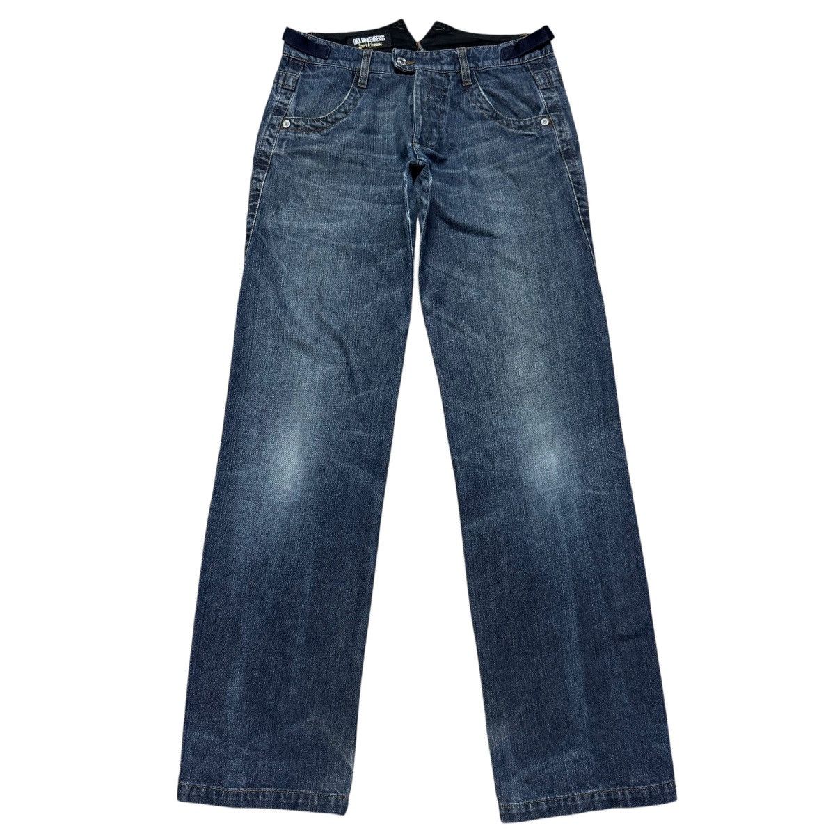 Dirk Bikkembergs Dirk Bikkembergs Military Denim Jeans Size US 30 / EU 46 - 3 Thumbnail