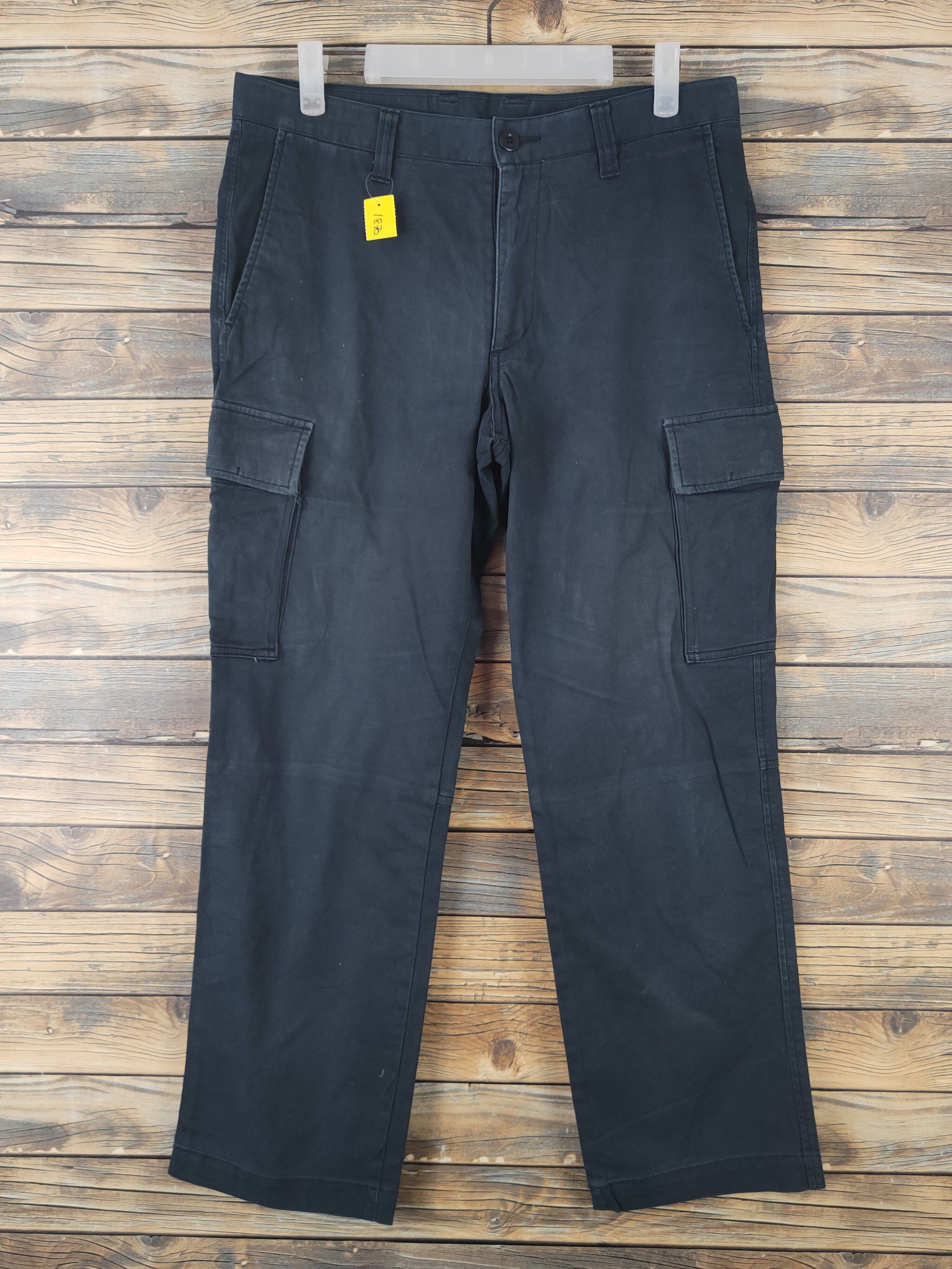 DL Uniqlo Navy Multipocket Tactical Cargo Pants #1870