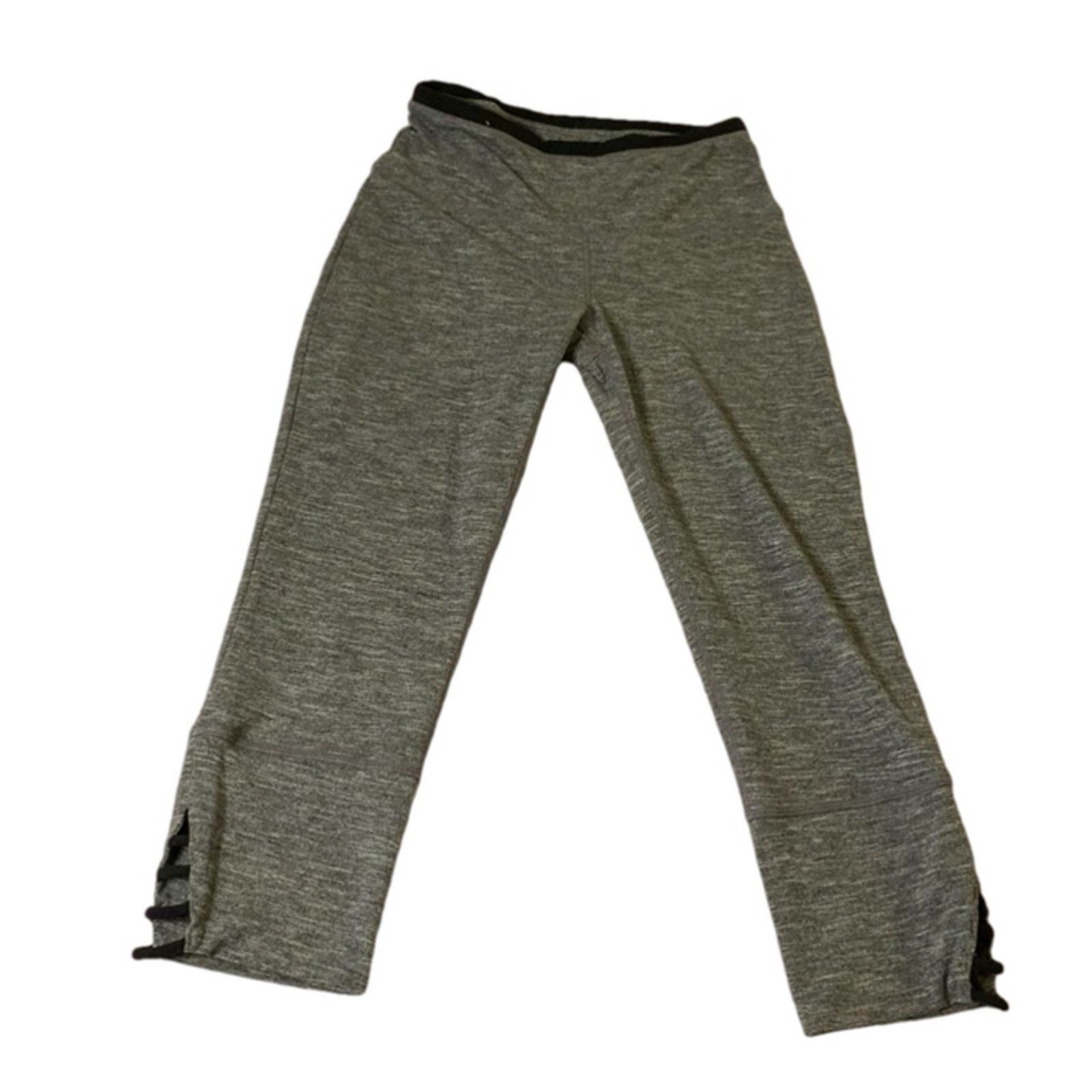 Prana Athleisure Yoga Lounge Gray Heather Bootcut Pants prAna S Size 24" / US 00 / IT 34 - 2 Thumbnail