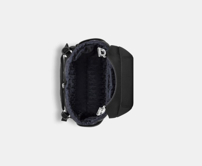 Dior o1w1db10825 Size : OS / 1EIBA1 Backpack with Flap in Black Size ONE SIZE - 3 Thumbnail