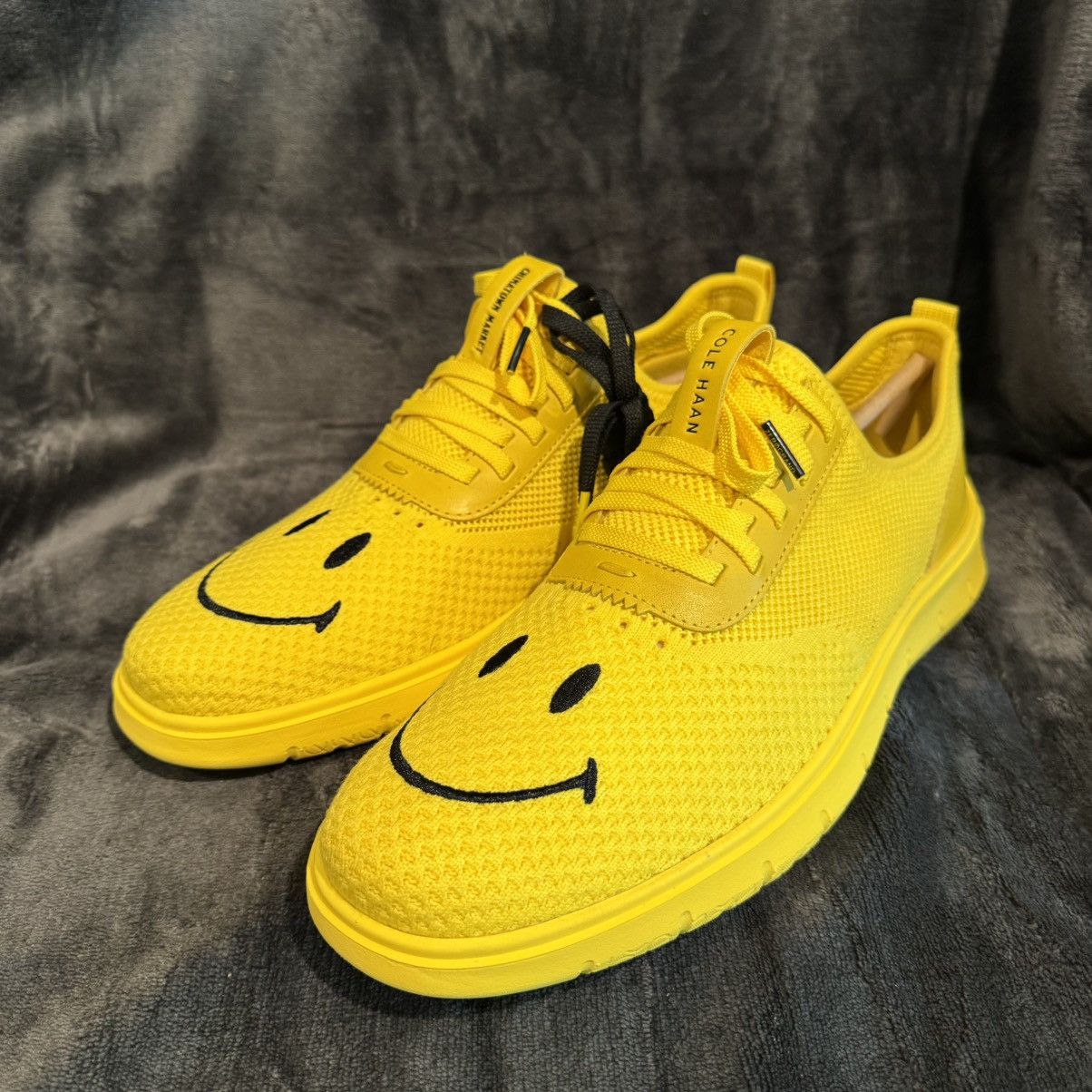 Chinatown Market X Cole Haan Zero Grand Shoes Sneakers 10.5 in Yellow, Men's