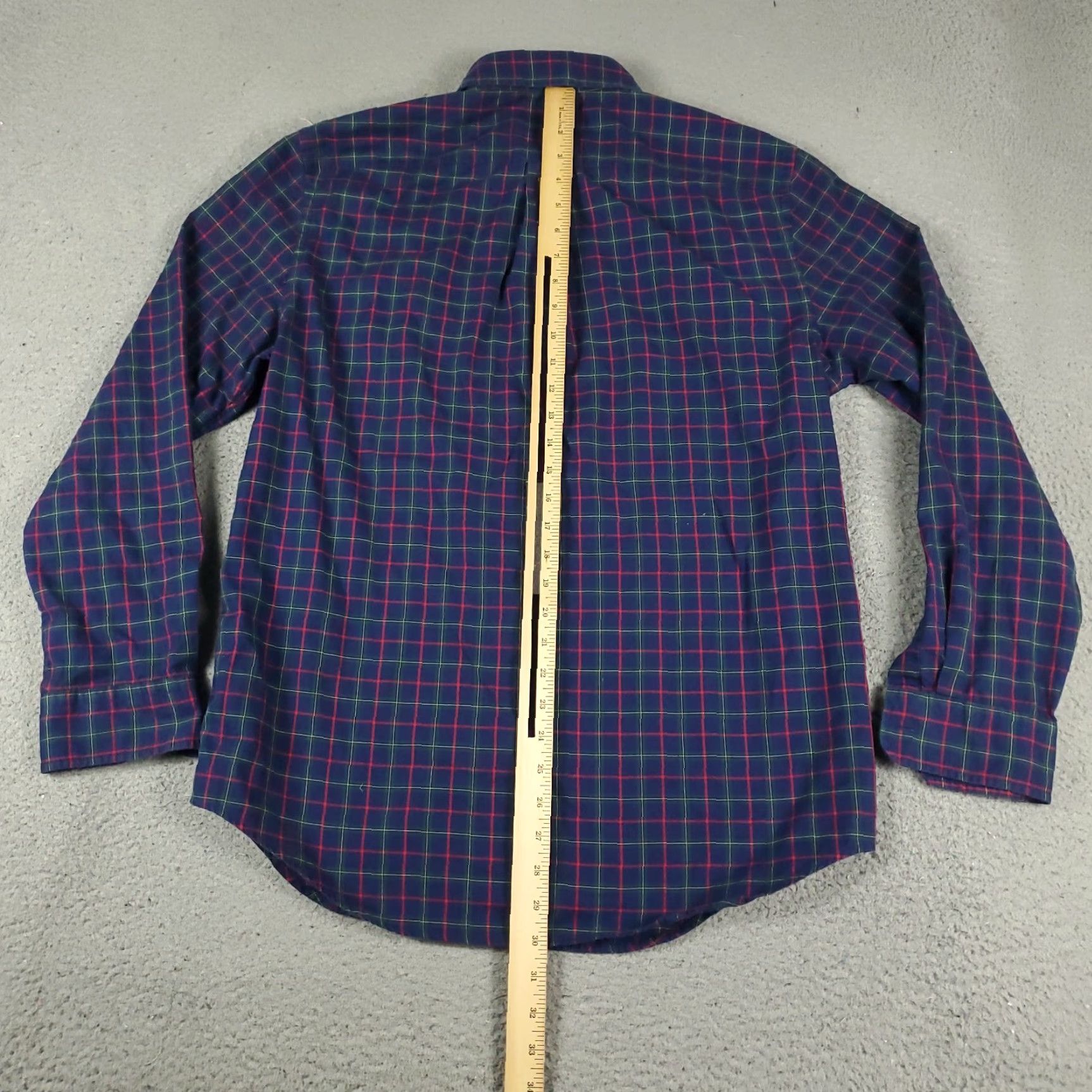 Vineyard Vines Vineyard Vines Shirt Mens Medium Blue Check Casual Button Up Long Sleeve Size US M / EU 48-50 / 2 - 3 Thumbnail