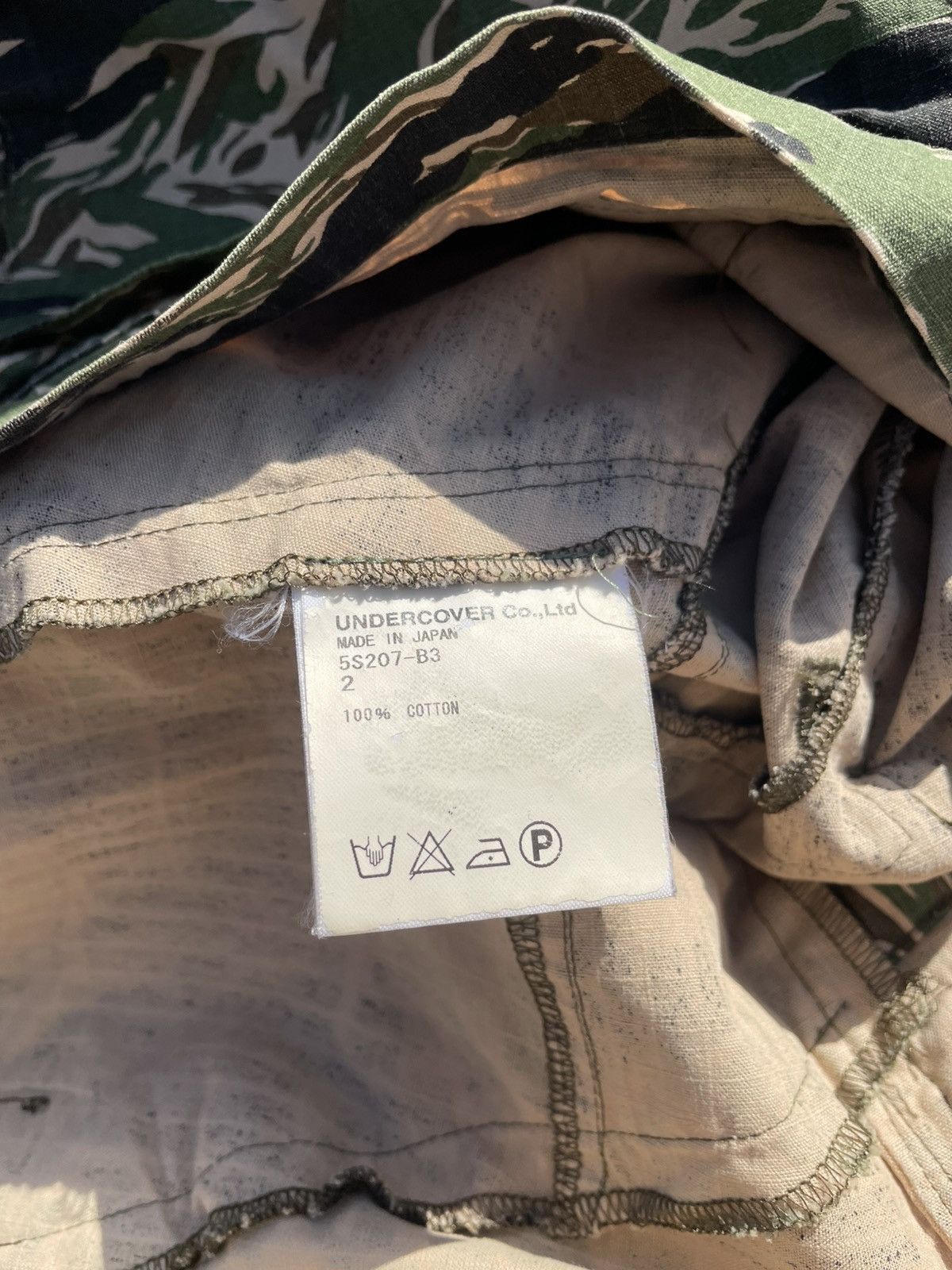 Undercover SS05 Undercover Reconstructed M65 Tiger Camo Set Size US 31 - 9 Thumbnail