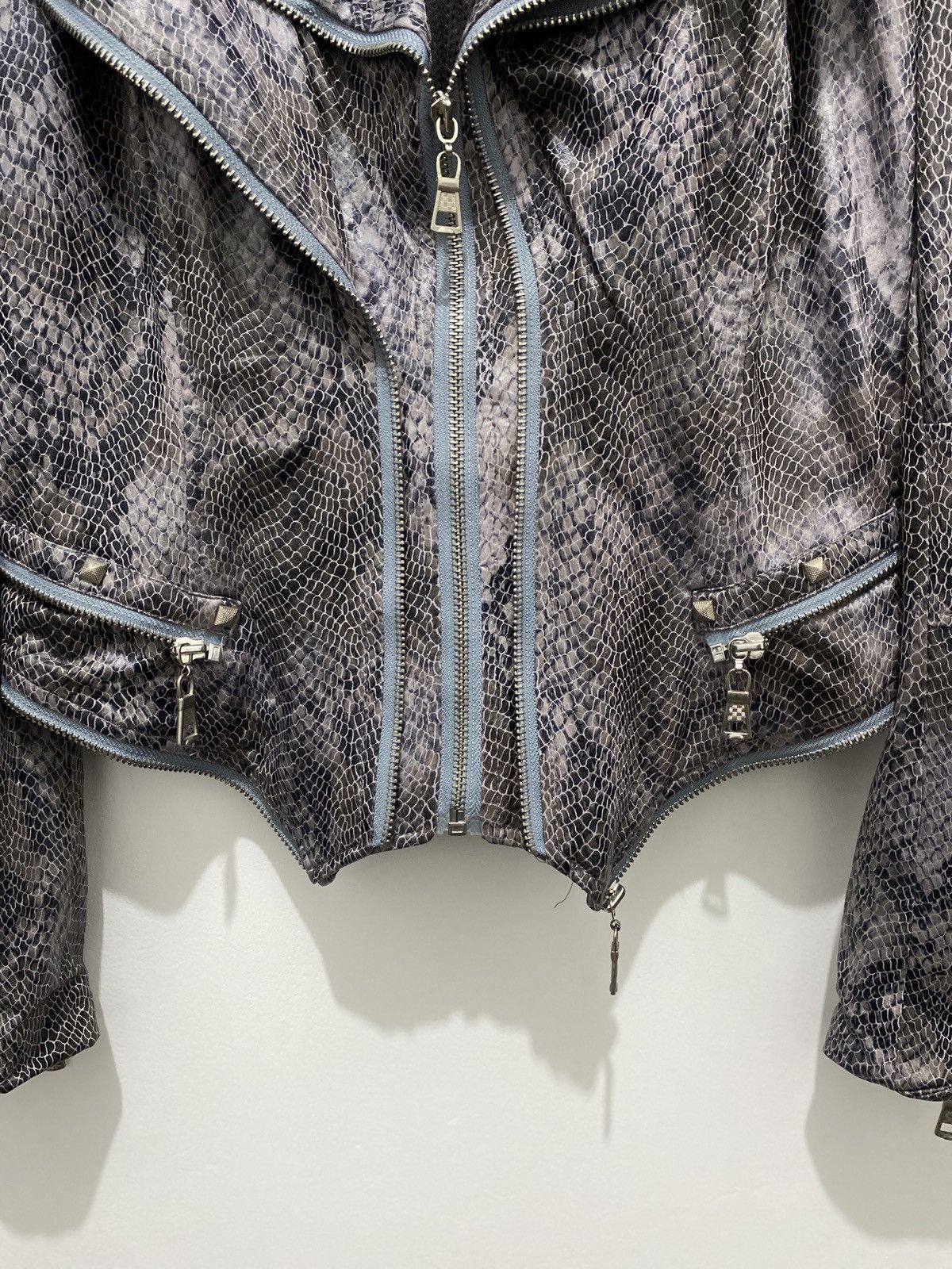 KMRii Snake Skin Leather Vkei Kmrii 14thAddiction Style Jacket Size US S / EU 44-46 / 1 - 5 Thumbnail