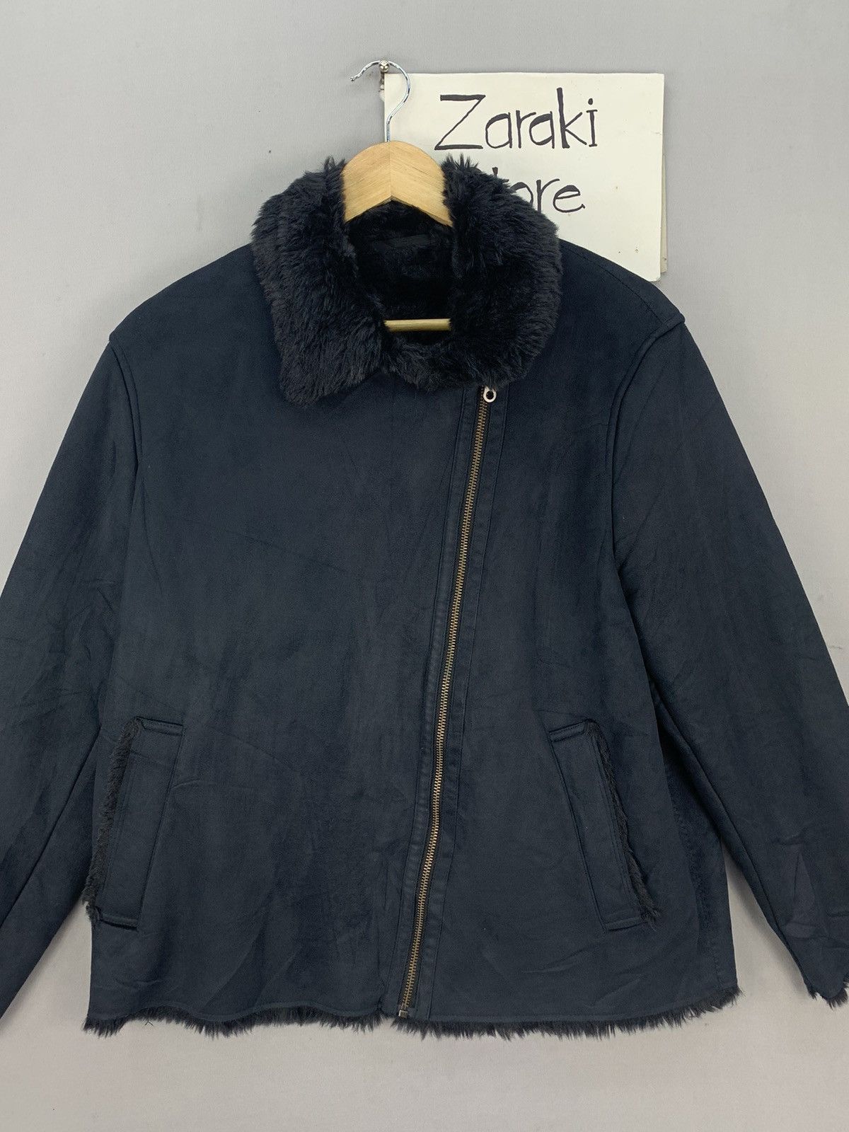 Uniqlo Uniqlo Faux Fur Zipper Jacket Size US M / EU 48-50 / 2 - 2 Thumbnail