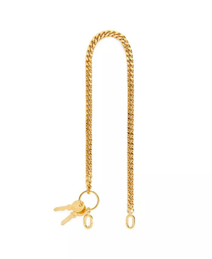 Balenciaga o1s1wg110126 Size: OS / Hourglass Chain Strap in Gold Size ONE SIZE - 1 Preview