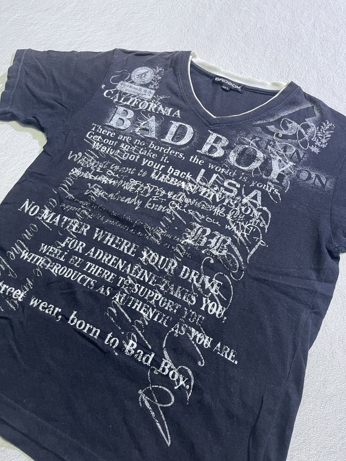 Hysteric Glamour Y2K BAD BOY short sleeve tshirt ifsix style Size US L / EU 52-54 / 3 - 3 Thumbnail